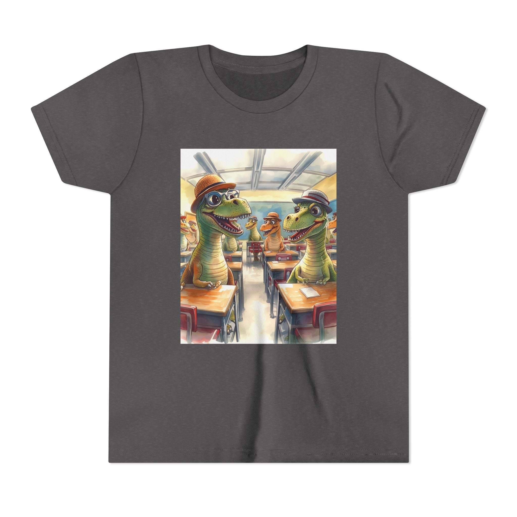 Dinosaur Classroom Youth Short Sleeve Tee