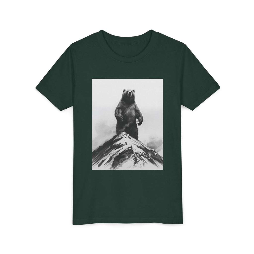 Bear Mountain Snow Youth Short Sleeve Tee