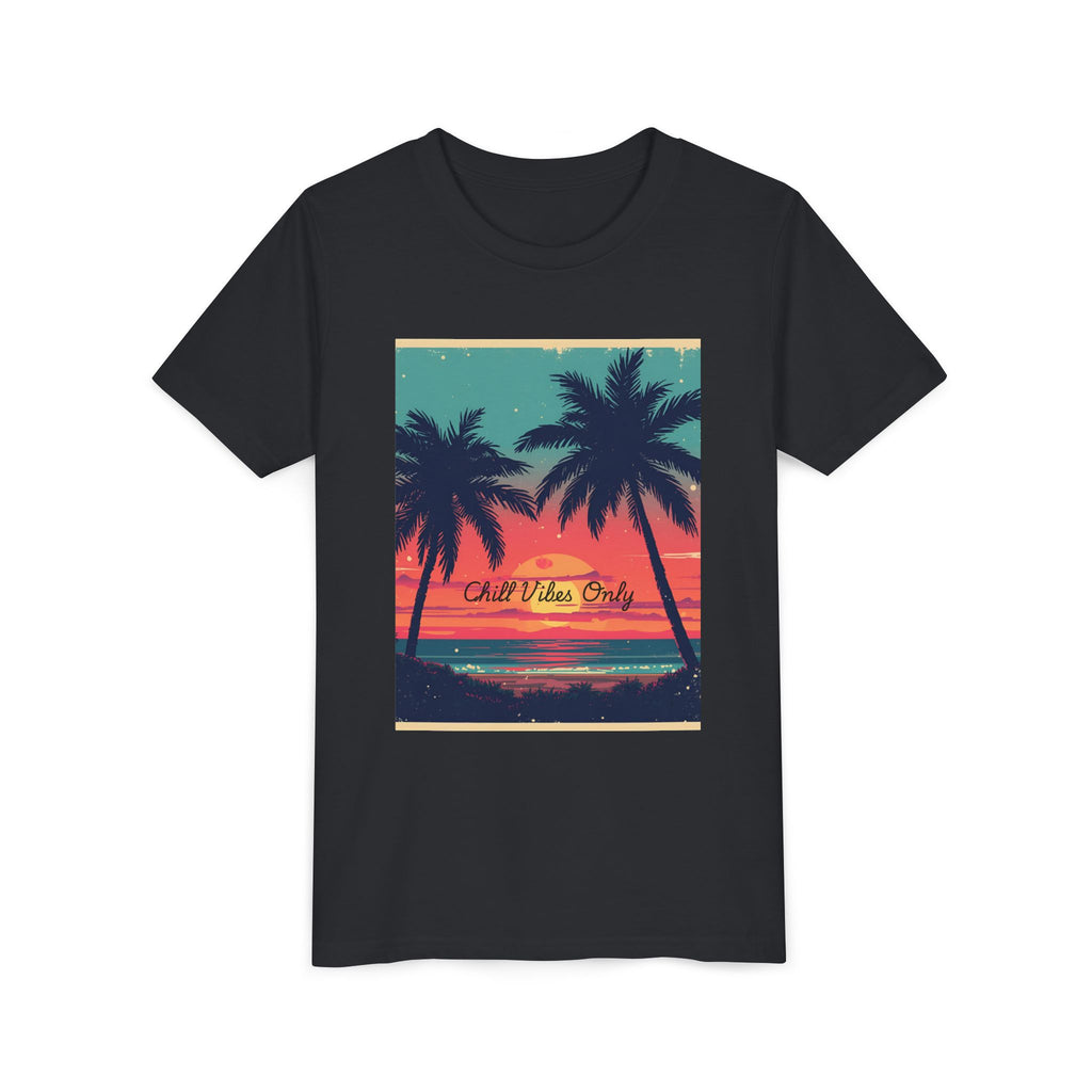 Tropical Sunset Youth Short Sleeve Tee