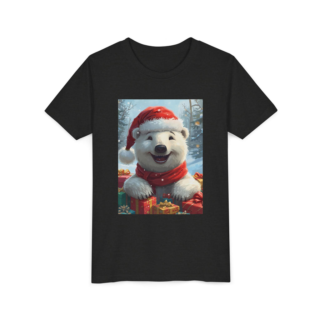 Christmas Bear Youth Short Sleeve Tee