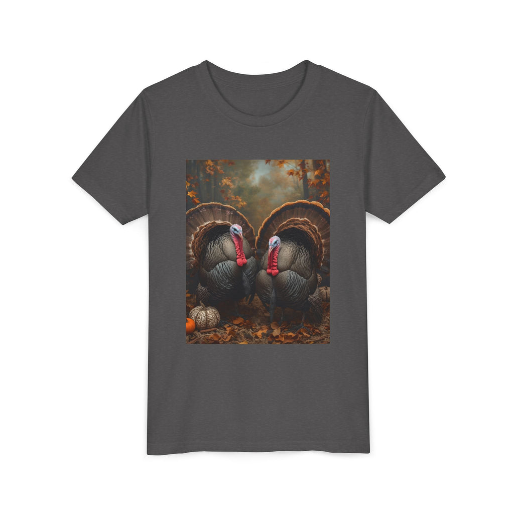 Thanksgiving Turkey Youth Short Sleeve Tee