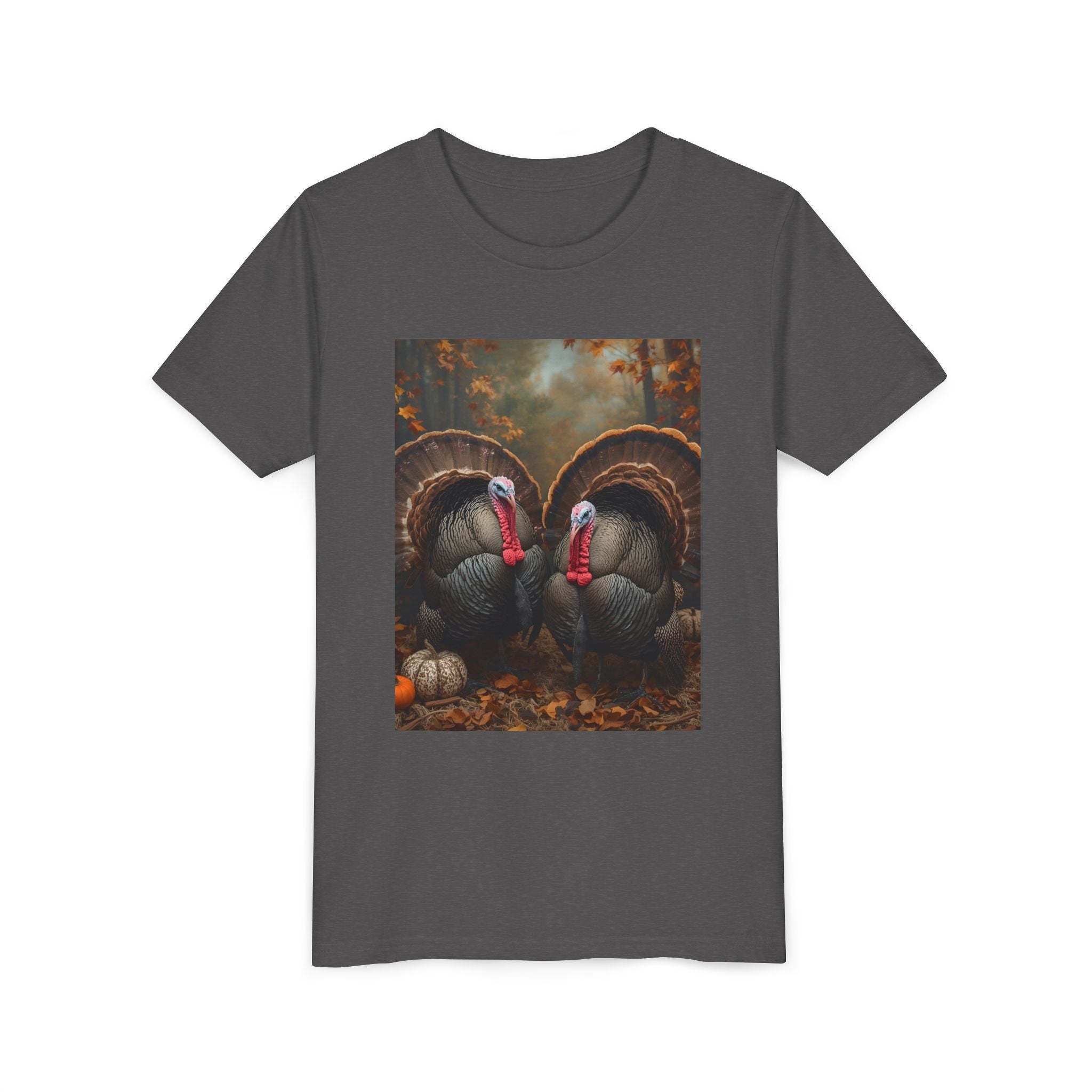 Thanksgiving Turkey Youth Short Sleeve Tee