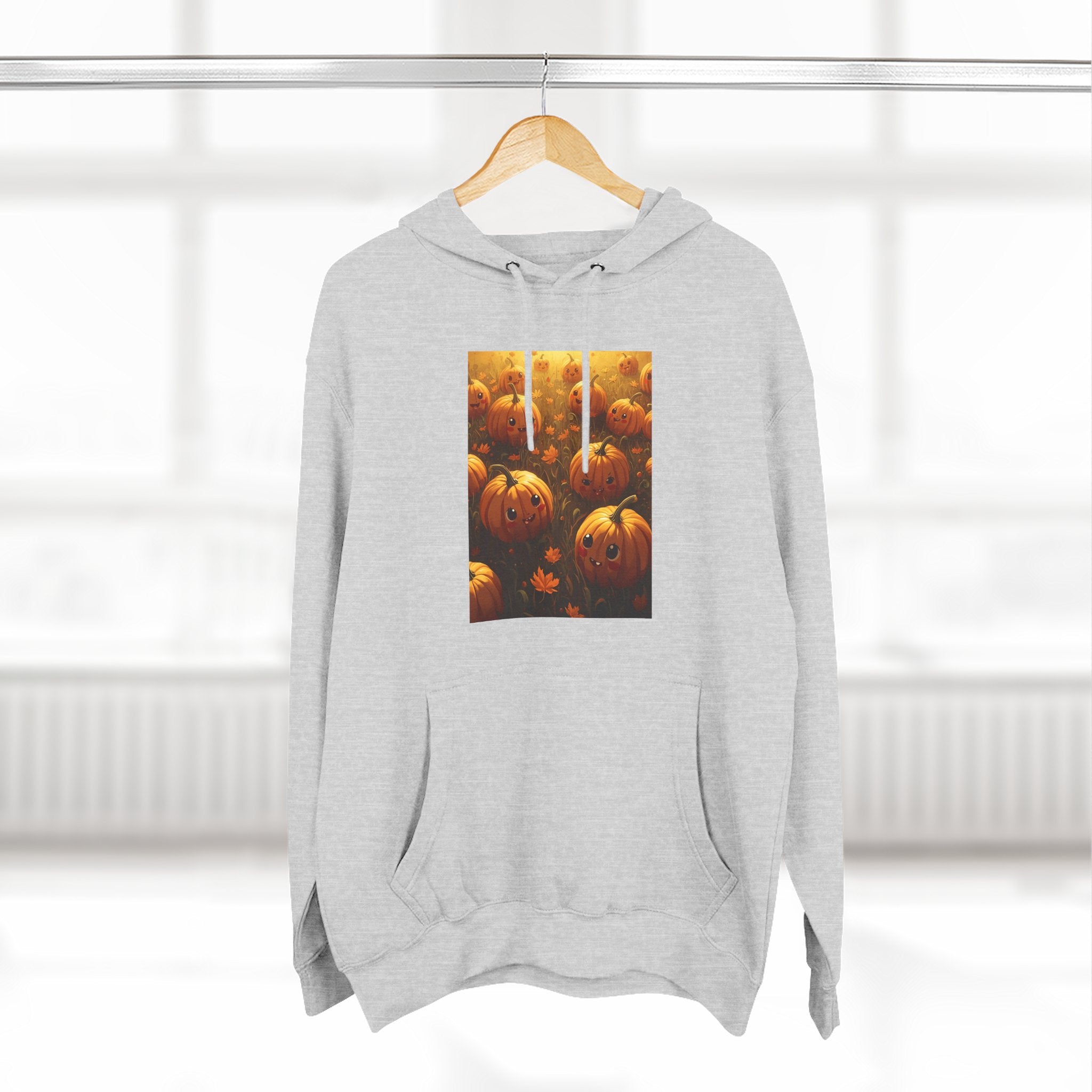 Cozy Pumpkin Hoodie, Fall Apparel, Halloween Gift, Pumpkin Patch Sweater, Autumn Clothing, Seasonal Style