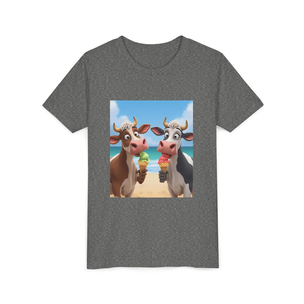 Beachy Cow Youth Short Sleeve Tee