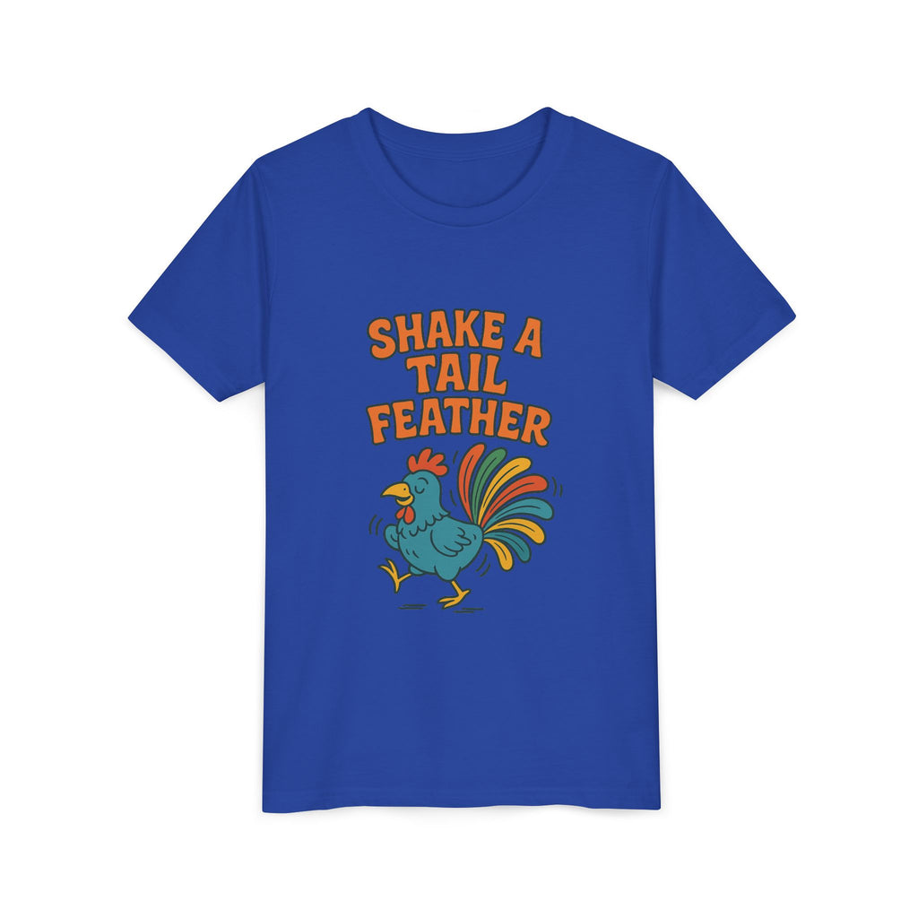 Shake A Tail Feather Youth Short Sleeve Tee