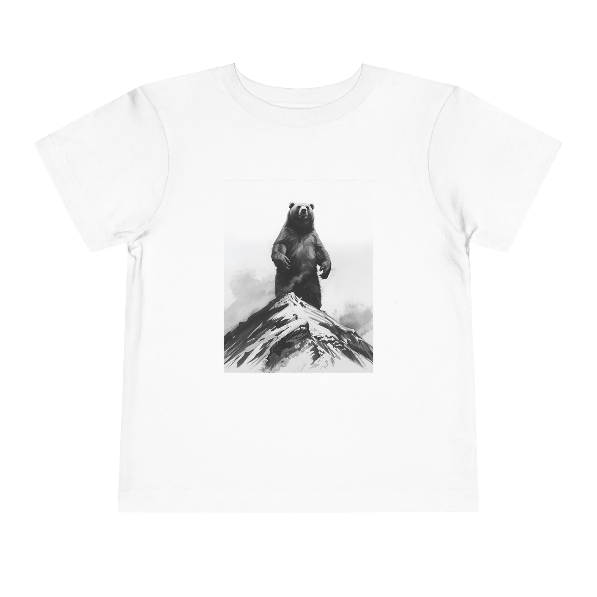 Bear Mountain Snow Toddler Short Sleeve Tee
