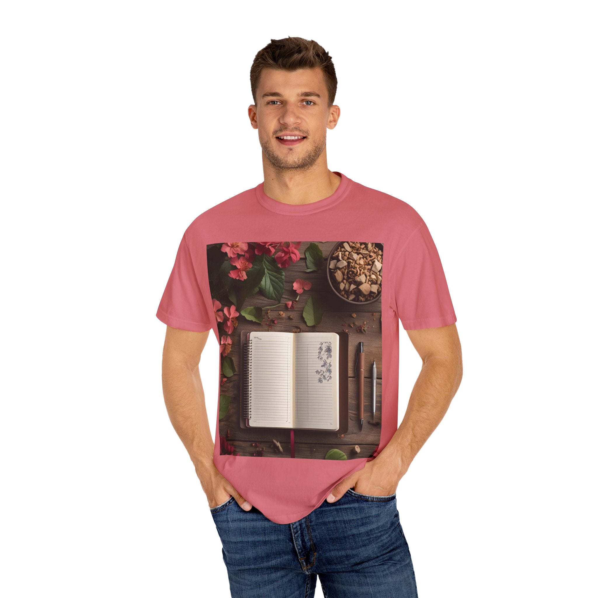 Chic Garden T-Shirt for Nature Lovers, Casual Wear, Eco-Friendly Apparel, Gift for Friends, Stylish Summer Shirt