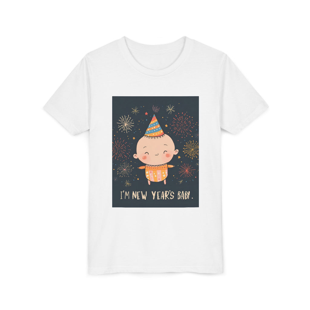 I Am A New Years Baby Youth Short Sleeve Tee