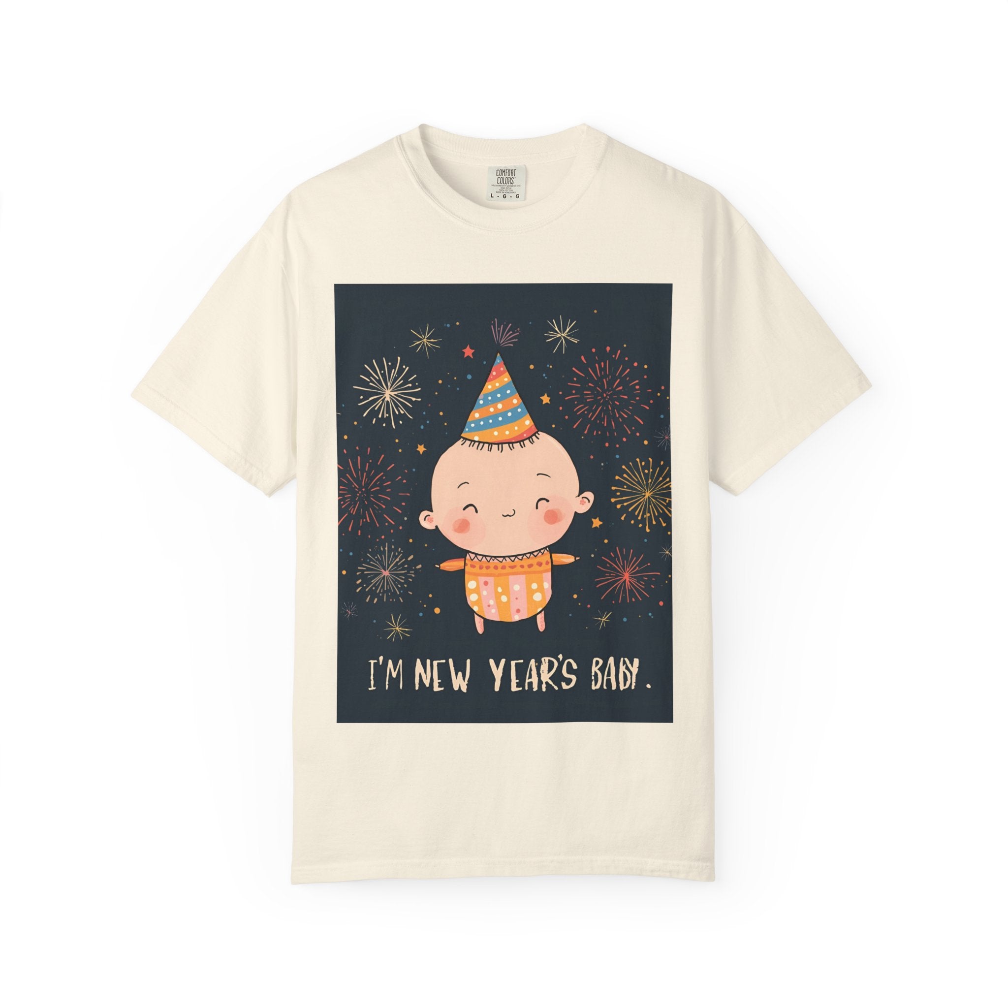 New Year's Baby T-Shirt, Unisex Celebration Tee, Funny New Year Party Shirt, Cute Baby Gift, Holiday Humor Apparel
