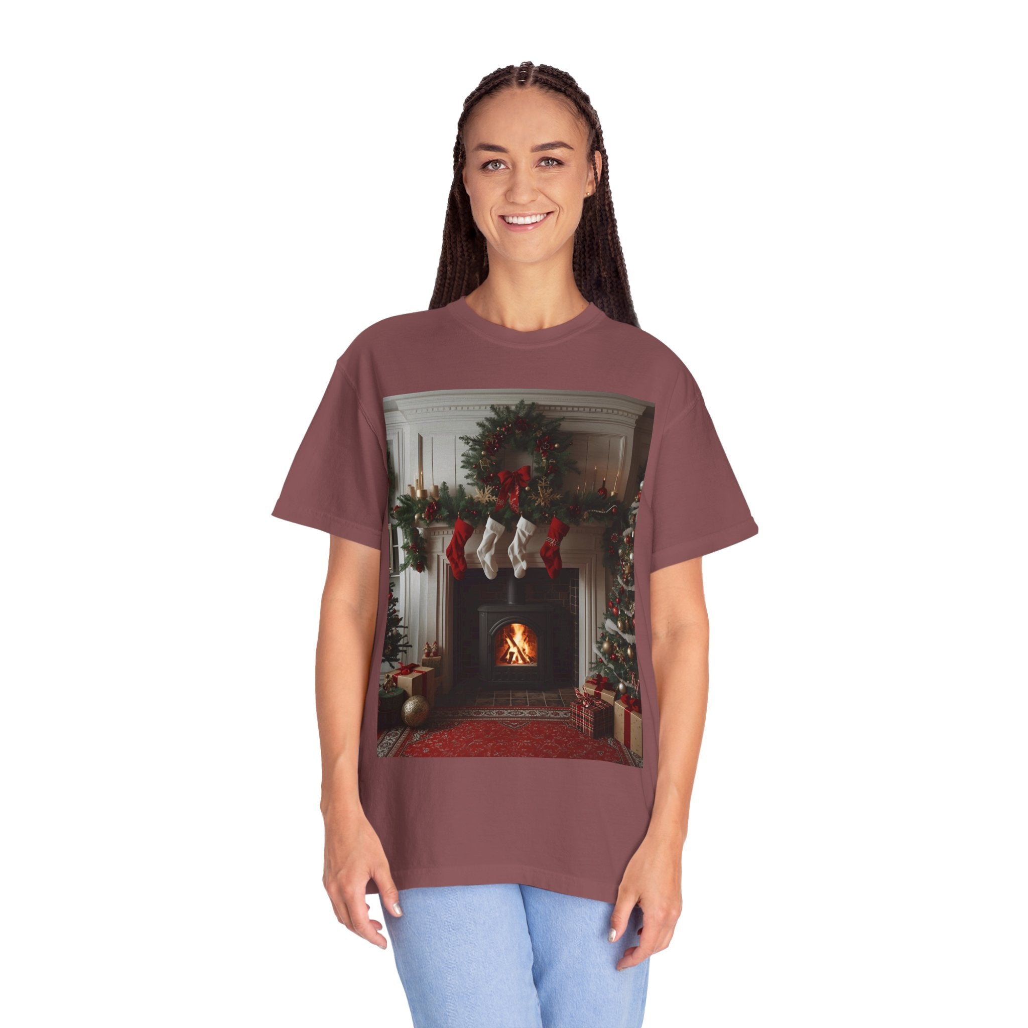 Cozy Holiday T-Shirt, Christmas Tee, Casual Winter Shirt, Family Gathering Outfit, Unisex Festive Apparel