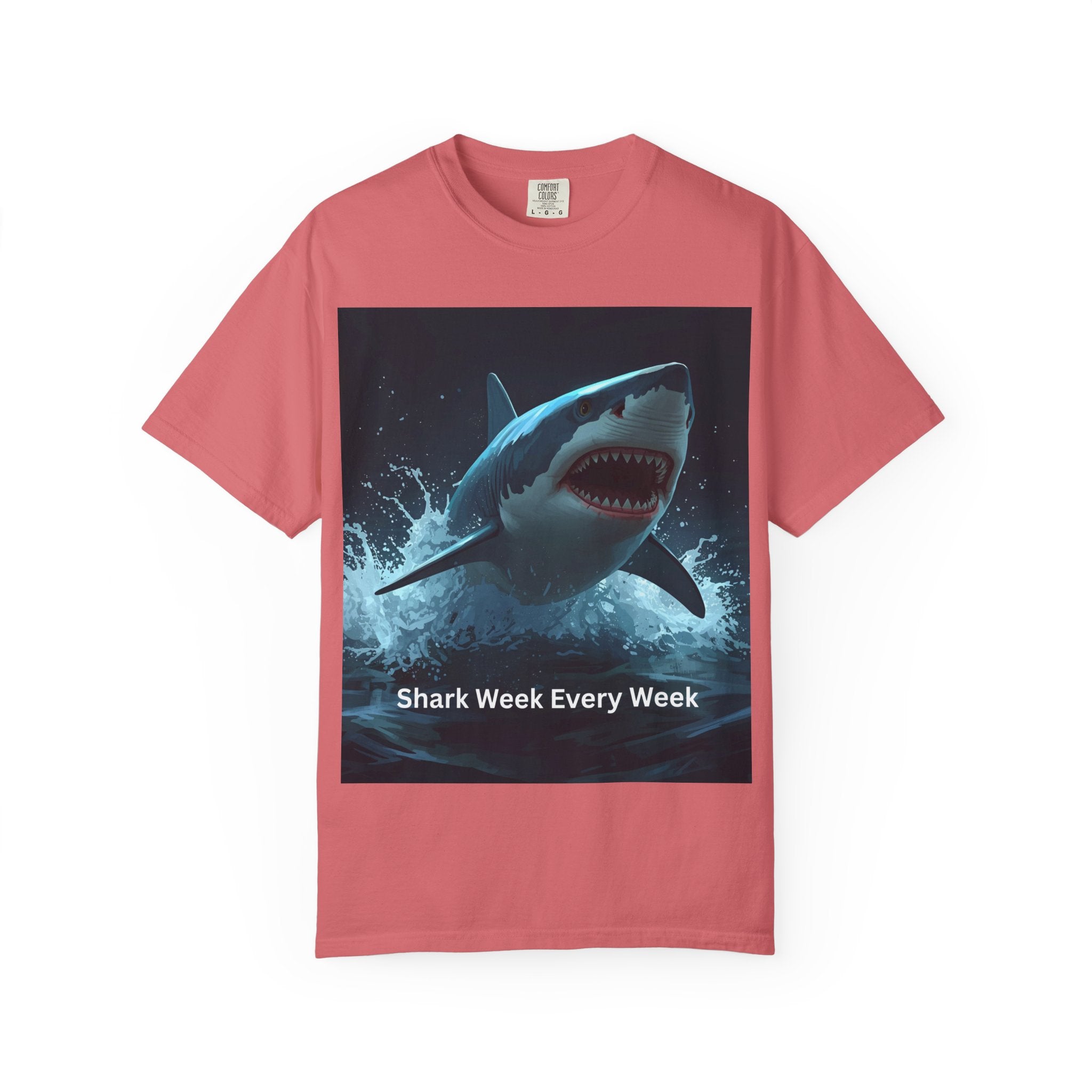 Shark Week Unisex T-Shirt | Fun Ocean Lover Tee, Summer Beachwear, Gift for Shark Fans, Party Outfit, Ocean Conservation Awareness