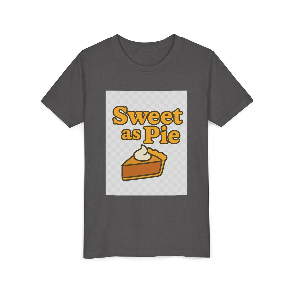 Sweet as Pie Youth Tee - Cute Dessert Graphic T-Shirt for Kids