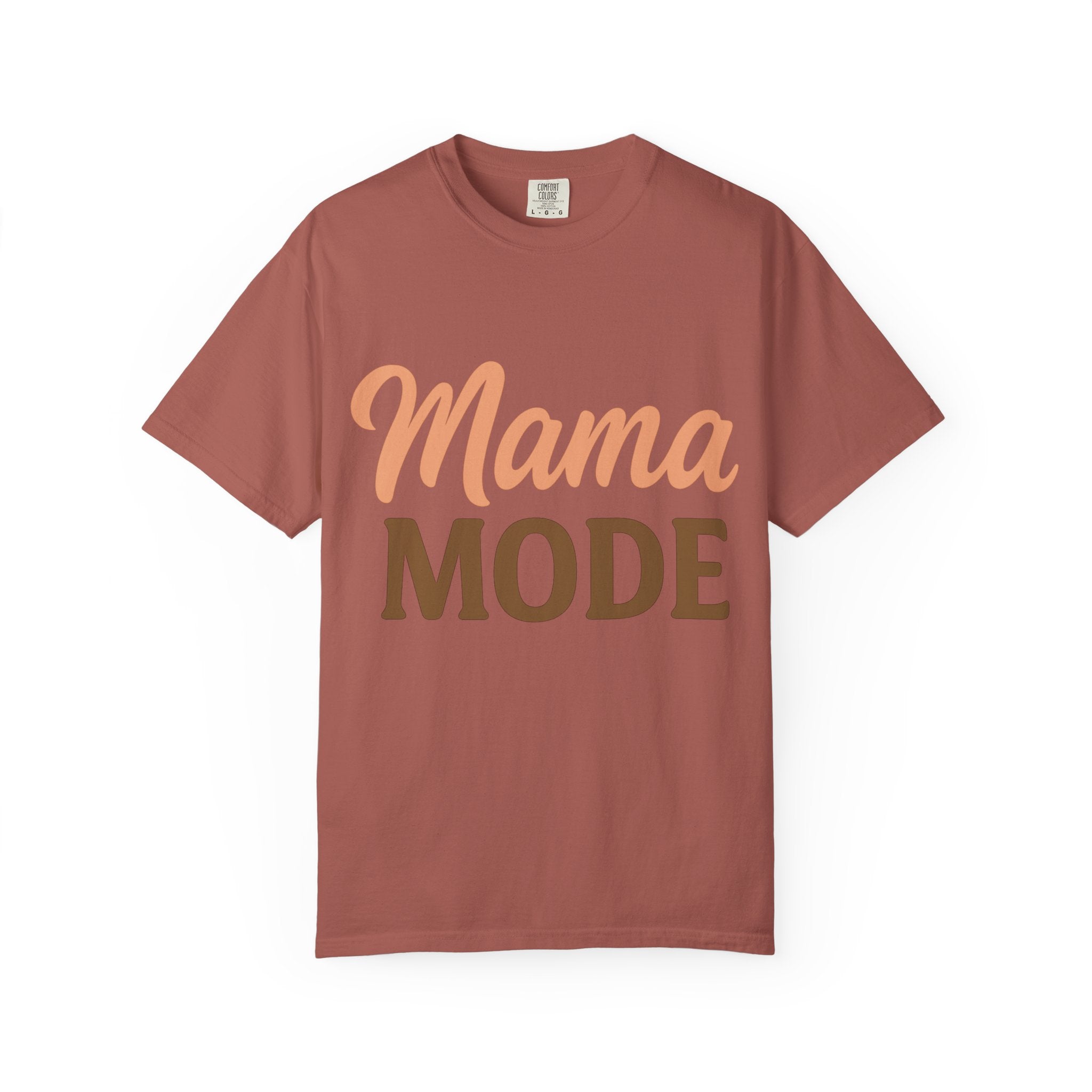 Mama Mode T-Shirt — Retro Script Mom Tee