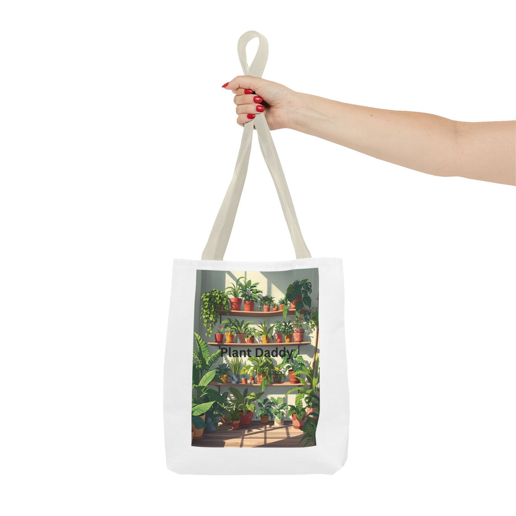 Plant Daddy Tote Bag for Plant Lovers, Gardening Gift, Eco-Friendly Shopping Bag, Houseplant Enthusiast Bag, Reusable Tote for Everyday Use
