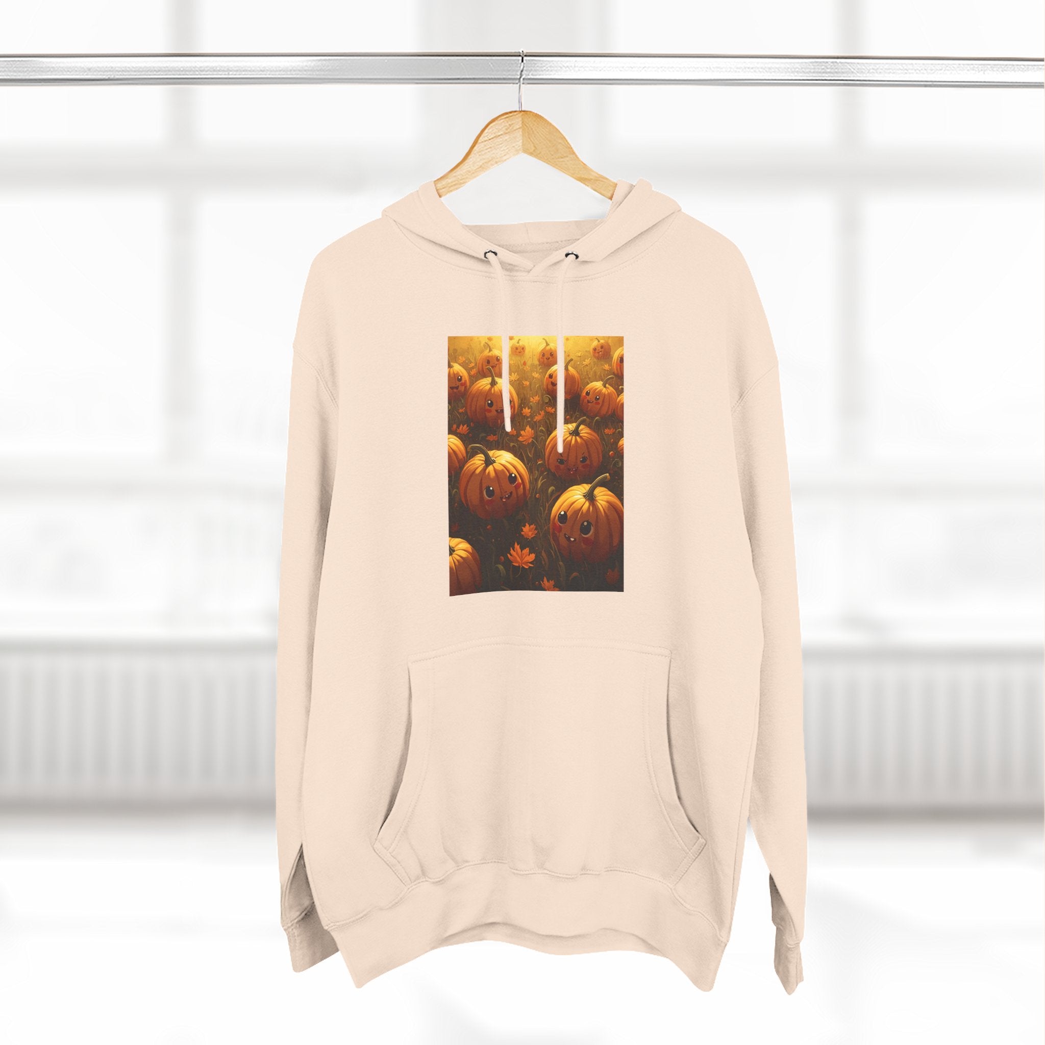 Cozy Pumpkin Hoodie, Fall Apparel, Halloween Gift, Pumpkin Patch Sweater, Autumn Clothing, Seasonal Style