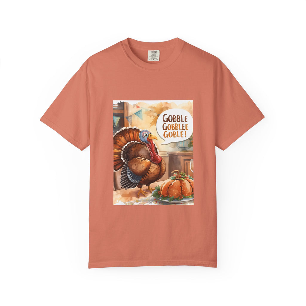 Thanksgiving Turkey T-Shirt | Gobble Gobble Graphic Tee | Fall Apparel, Holiday Gift, Casual Wear, Unisex Style, Autumn Collection