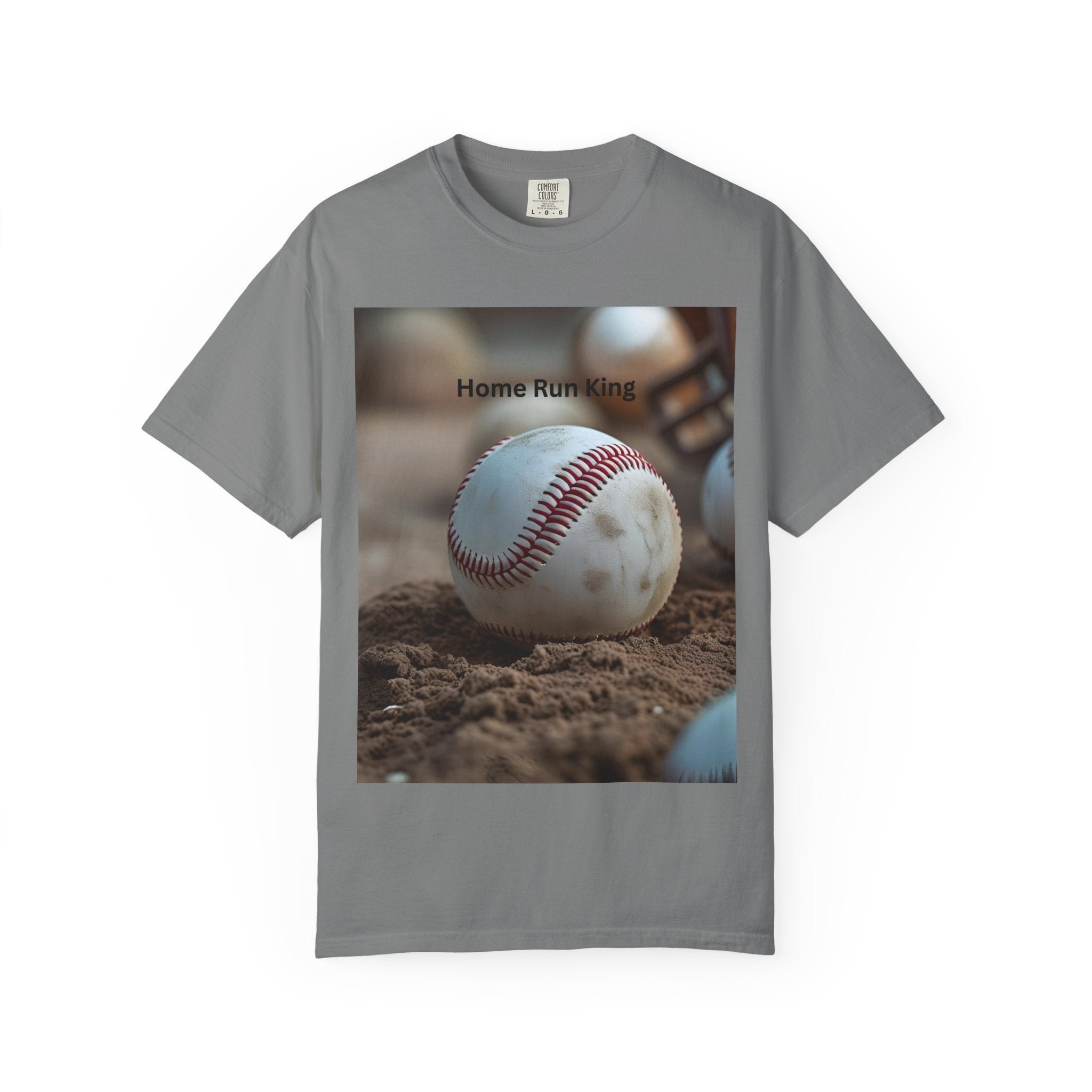Home Run King T-Shirt for Baseball Lovers, Sports Fan Gift, Unisex Tee for Game Day, Vintage Style Shirt, Athletic Wear