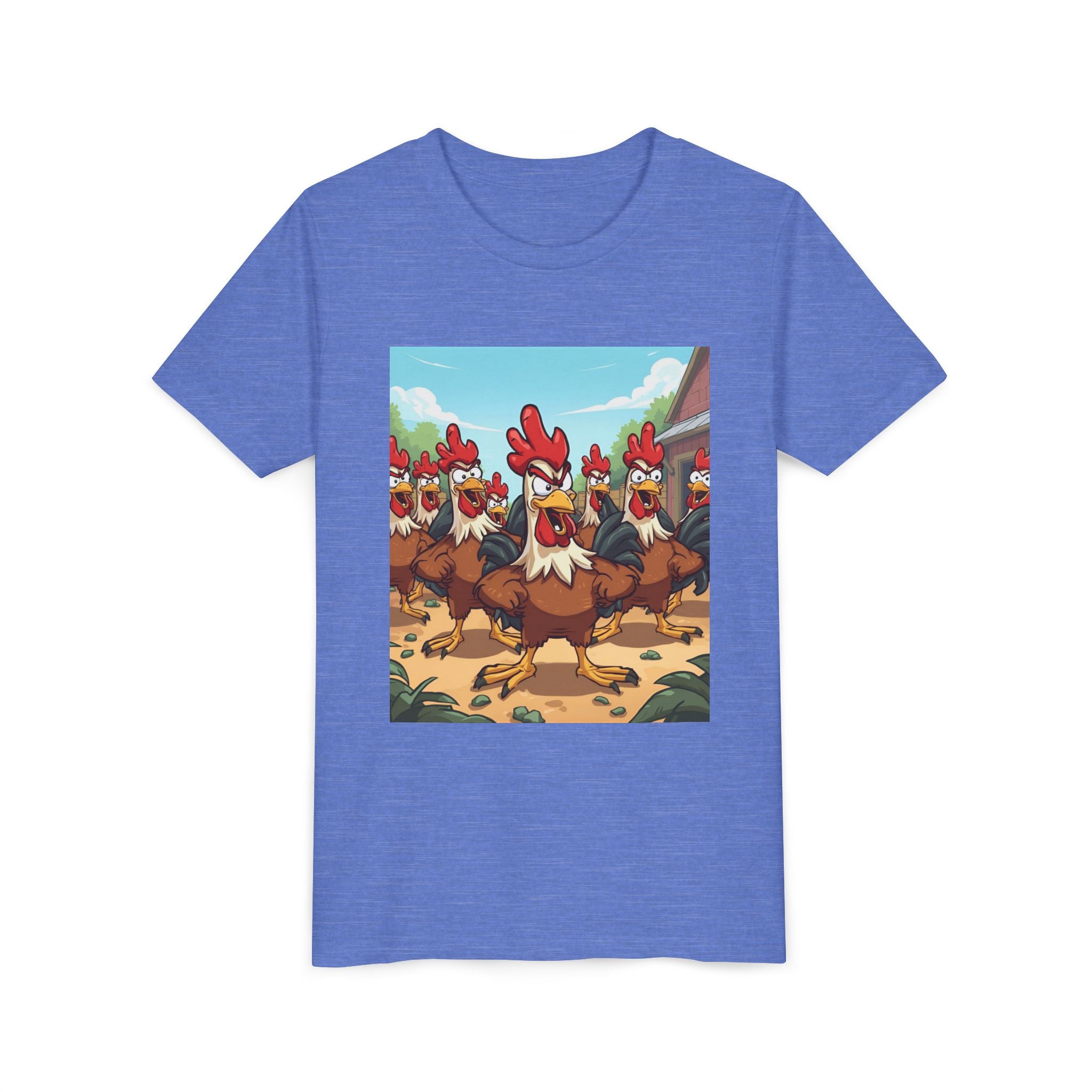 Chicken Funny Youth Short Sleeve Tee