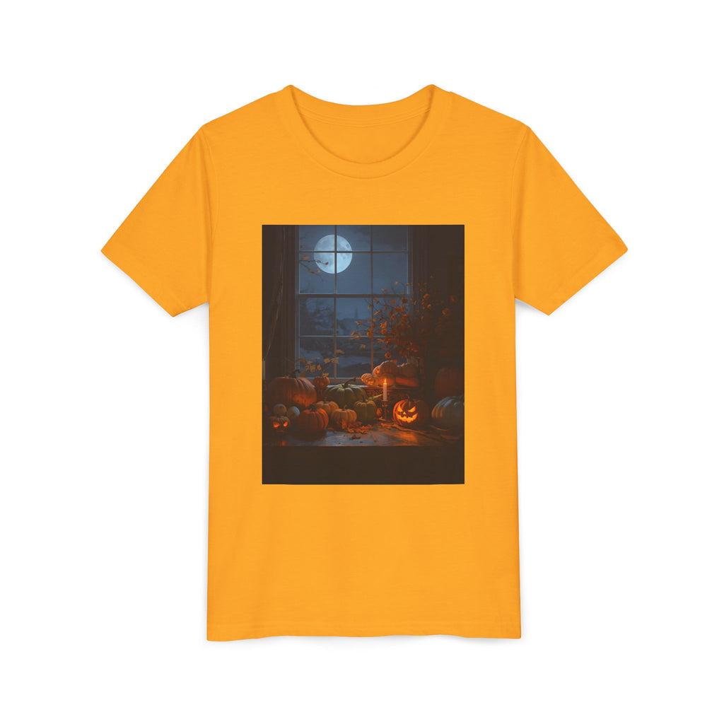 Halloween Pumpkin Youth Short Sleeve Tee