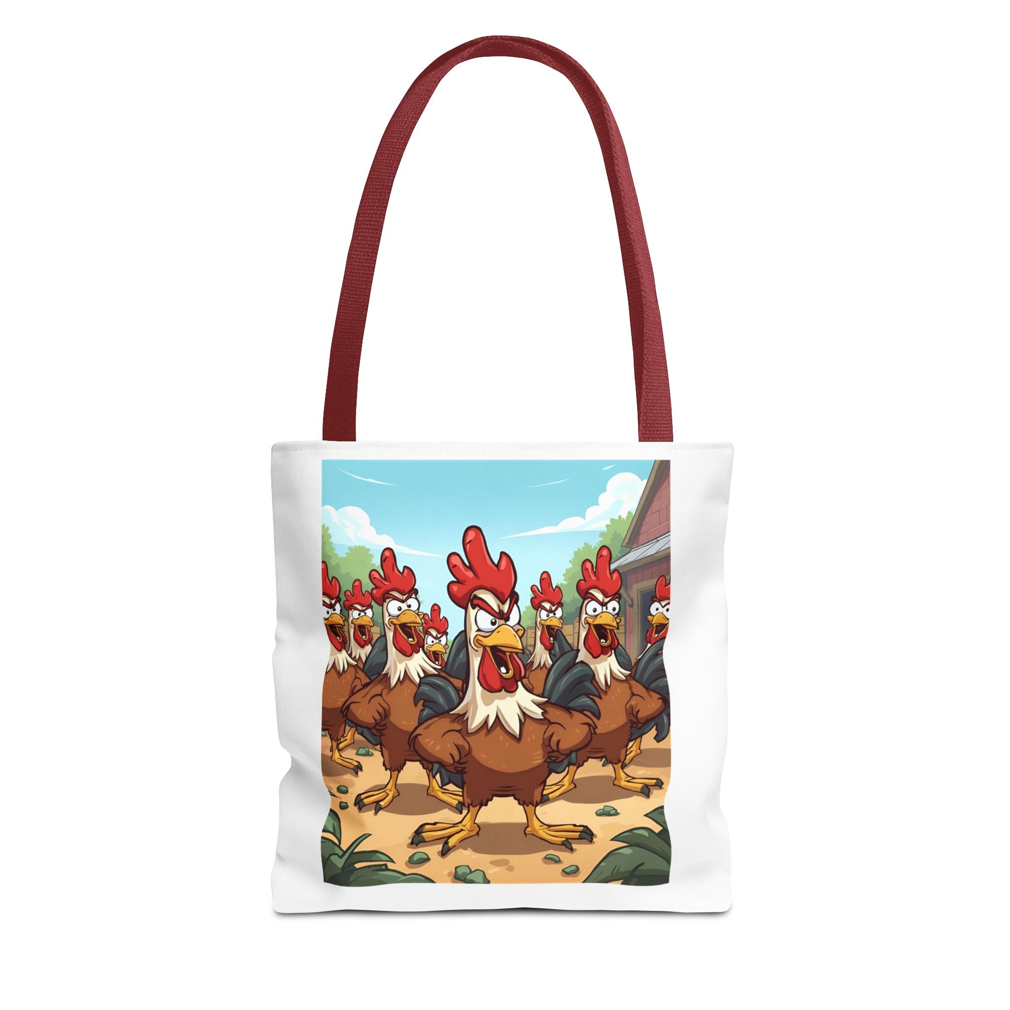 Chicken Funny Tote Bag (AOP)