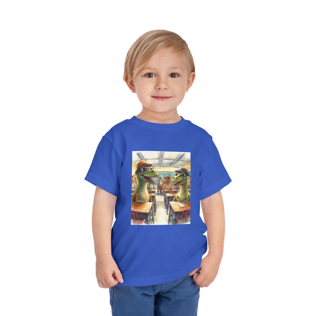 Dinosaur Classroom Toddler Tee - Fun Dino Shirt, Kids T-Shirt, Dinosaur Humor Tee, Cute Short Sleeve Top, Birthday Gift