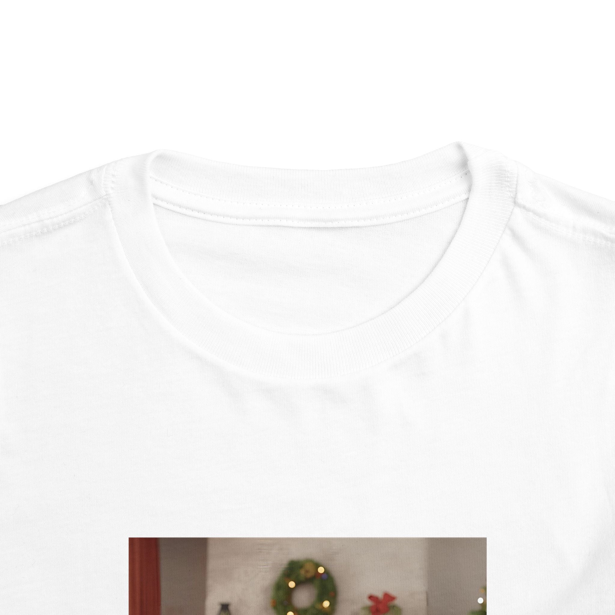 Cute Christmas Festive Puppy Toddler Tee, Cute Dog Christmas Shirt, Kids Holiday Clothing, Animal Lover Gift, Birthday Outfit