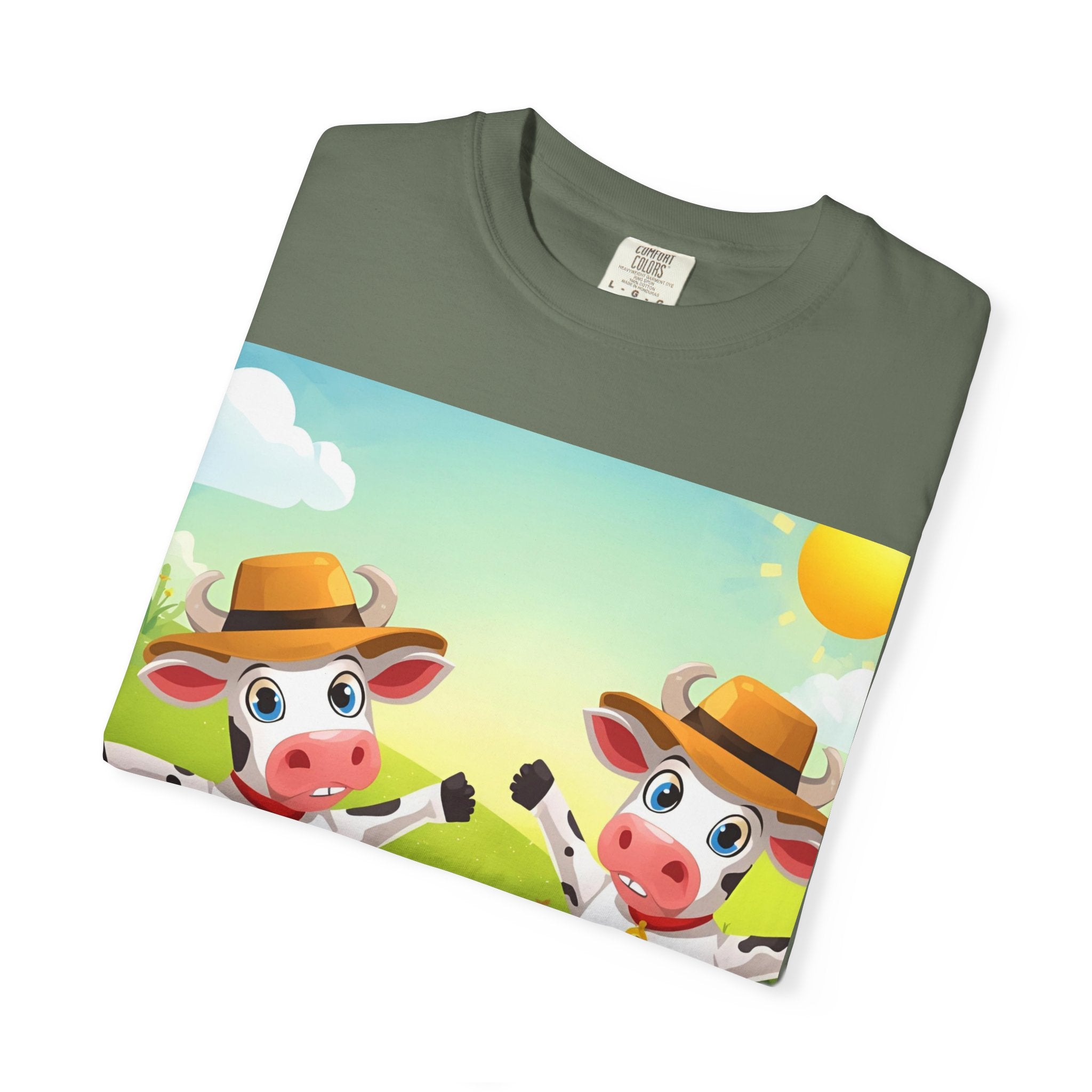 Cute Cow Fun Farm Playful Cow Graphic T-Shirt, Fun Tee for Kids, Animal Lovers, Farm Life, Casual Wear, Summer Vibes, Birthday Gift