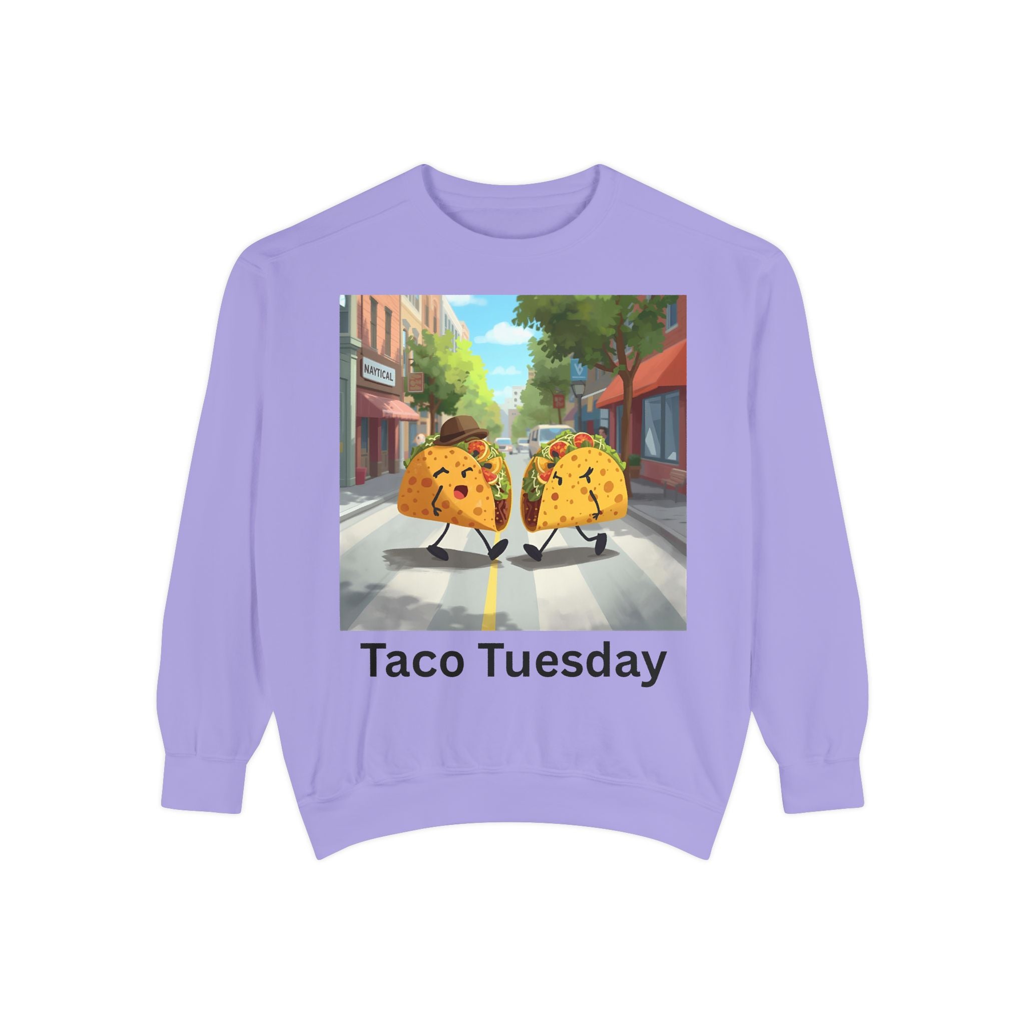 Taco Tuesday Unisex Garment-Dyed Sweatshirt