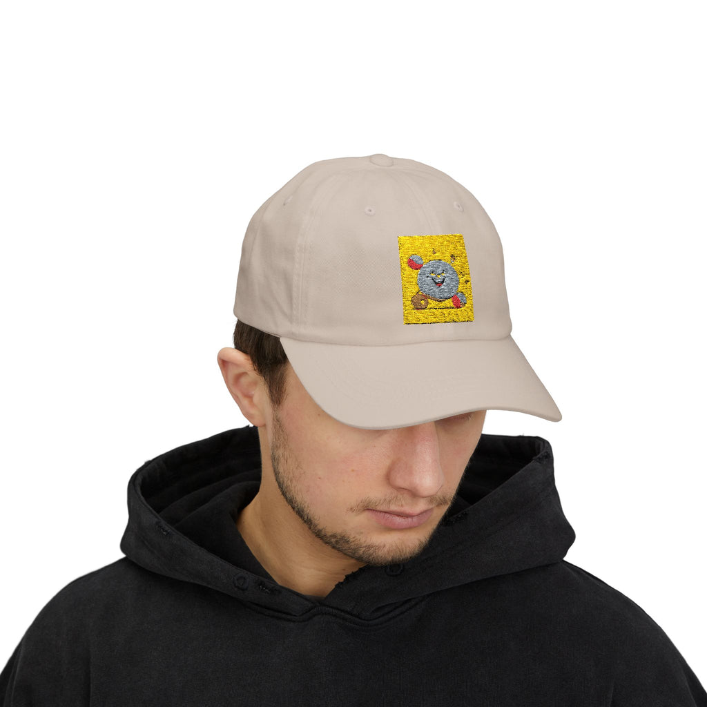 Whimsical Colorful Classic Dad Cap - Fun Vintage Embroidery, Ideal Gift for Father's Day, Casual Wear, Summer Outing, Unique Accessory