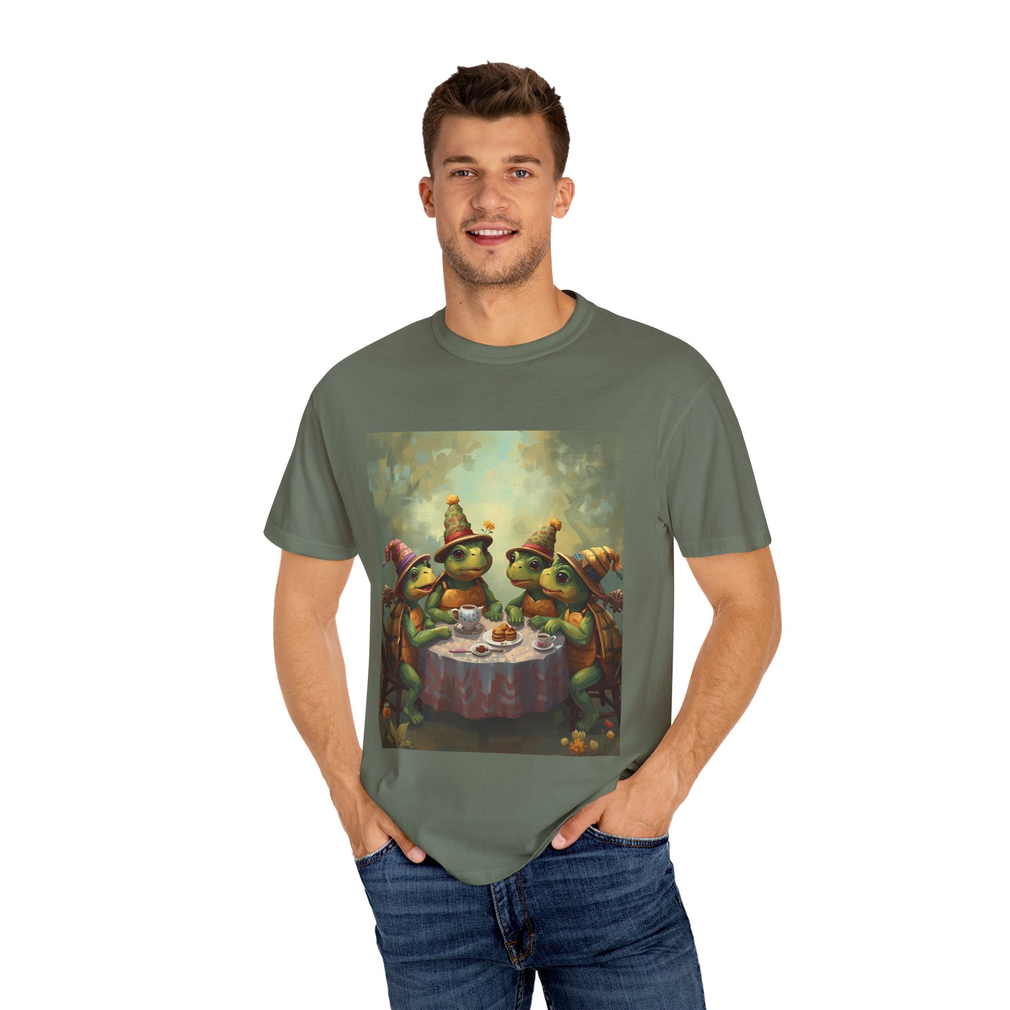 Whimsical Turtle Tea Party Unisex T-shirt | Fun Graphic Tee for Nature Lovers | Great Gift for Birthdays, Anniversaries, Holidays, [...]