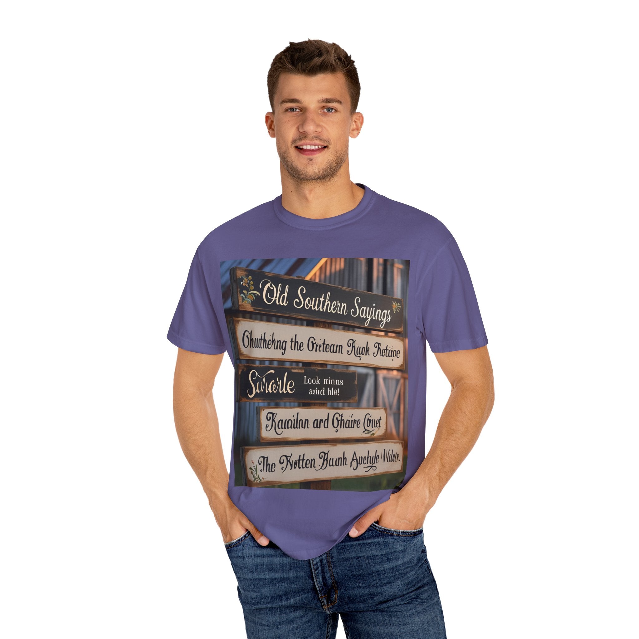 Old Southern Sayings Crossing Unisex T-shirt, Southern Pride Tee, Gift for Her/Him, Casual Wear, Vintage Style Shirt, Summer Wardrobe Essential
