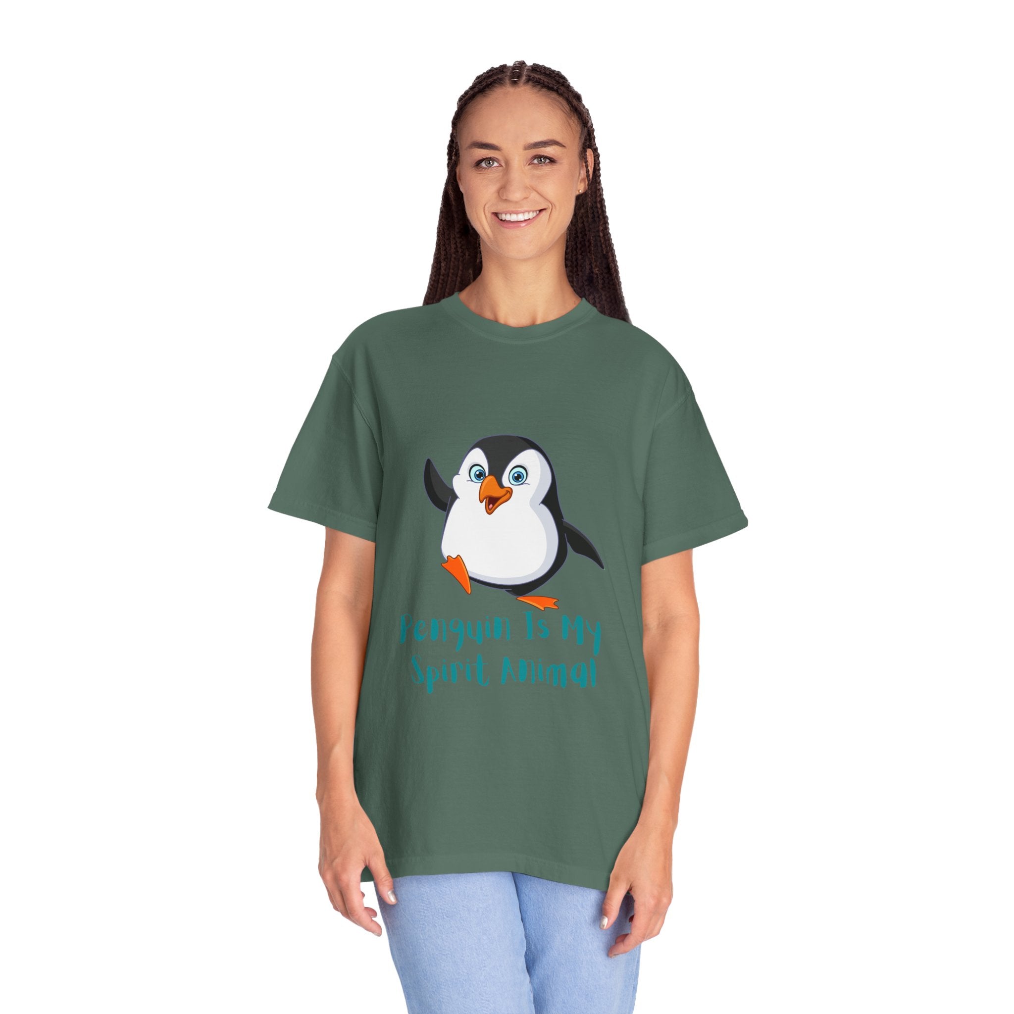 Penguin Spirit Animal T-Shirt - Fun Graphic Tee, Animal Lover Gift, Casual Wear, Unisex Fashion, Cute Birthday Top