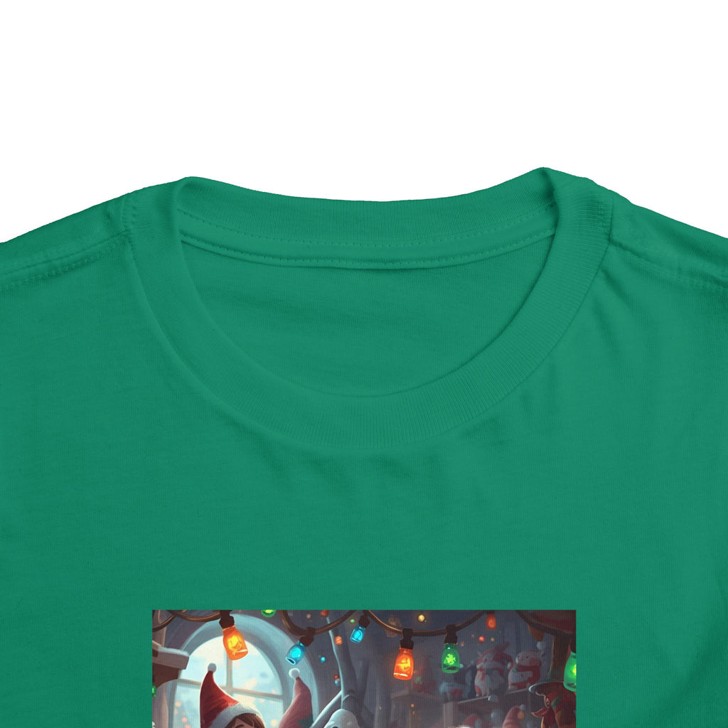 Christmas Toddler Tee, Cute Holiday Shirt, Elf Design, Kids Christmas Outfit, Fun Xmas Gift, Toddler Apparel