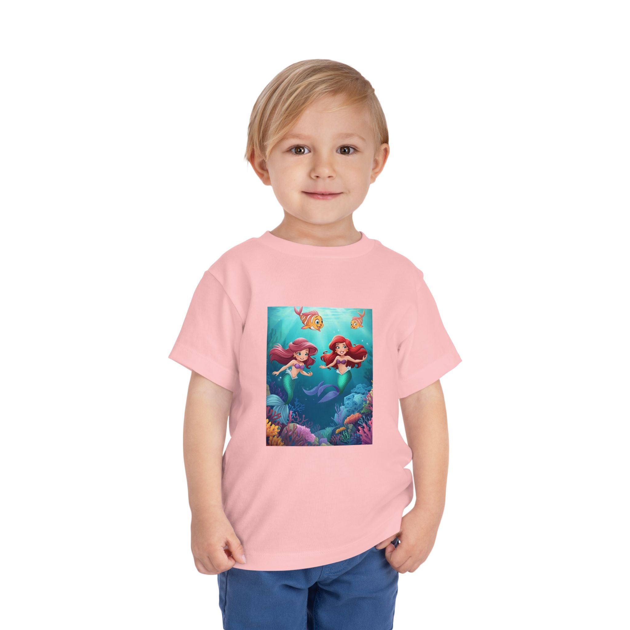 Mermaid Toddler Short Sleeve Tee