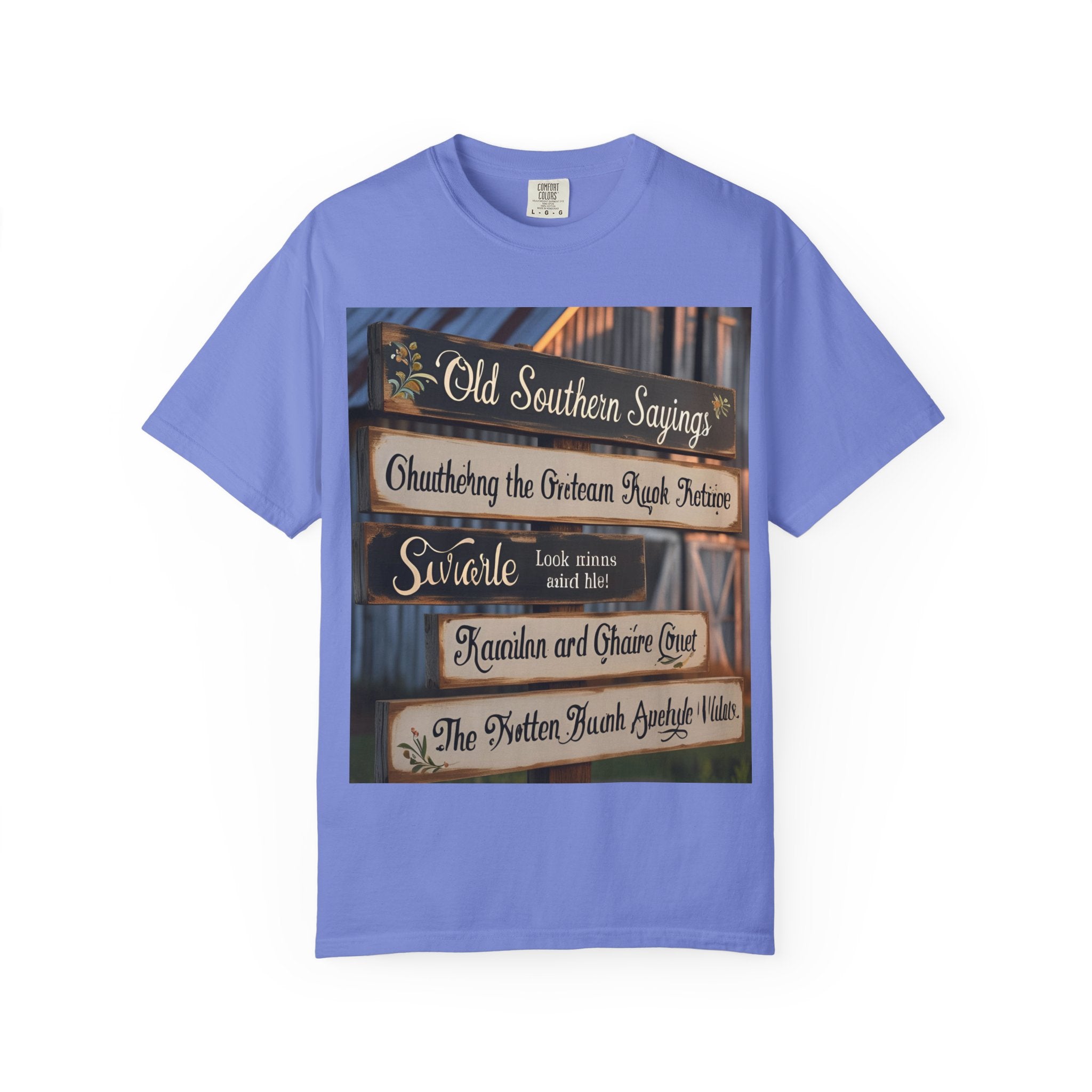 Old Southern Sayings Crossing Unisex T-shirt, Southern Pride Tee, Gift for Her/Him, Casual Wear, Vintage Style Shirt, Summer Wardrobe Essential