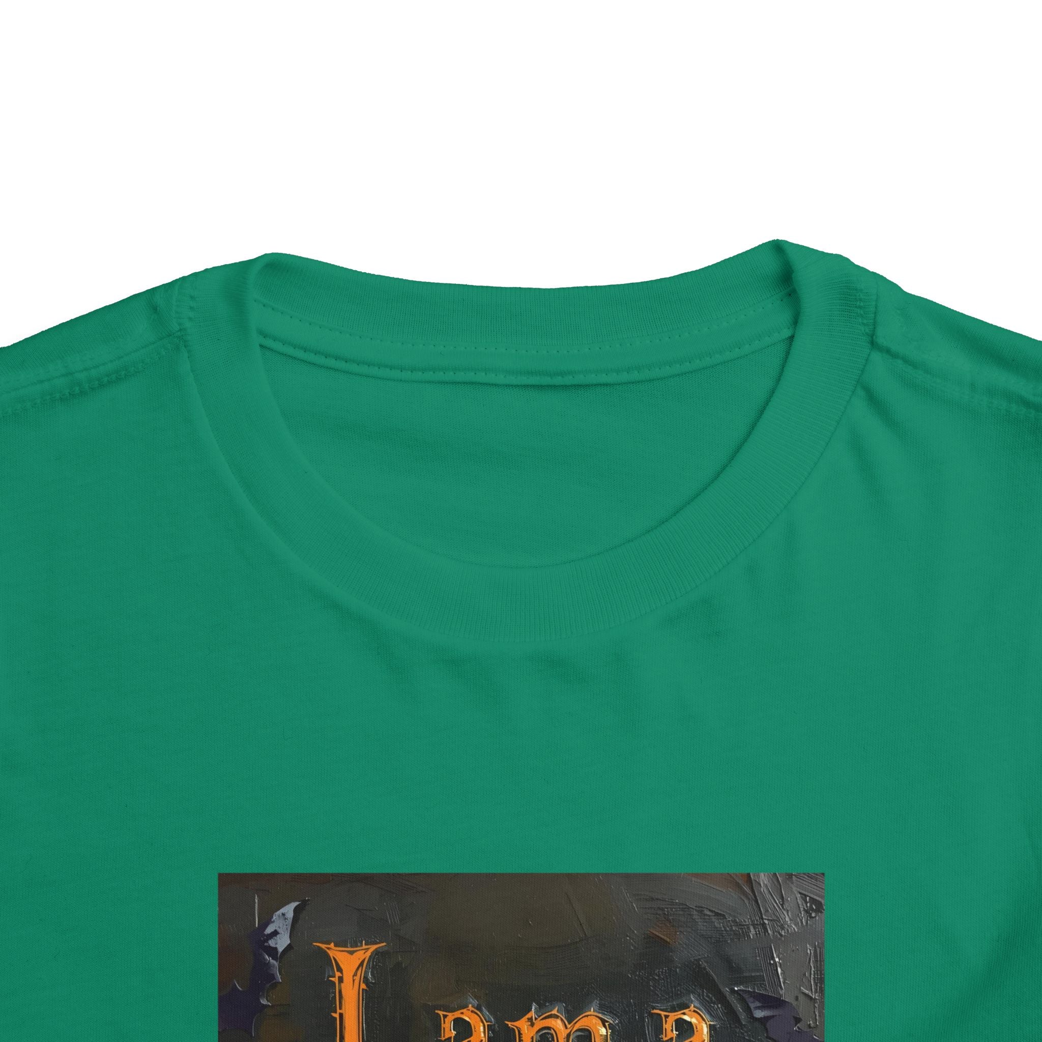 I Am A Halloween Baby Toddler Short Sleeve Tee