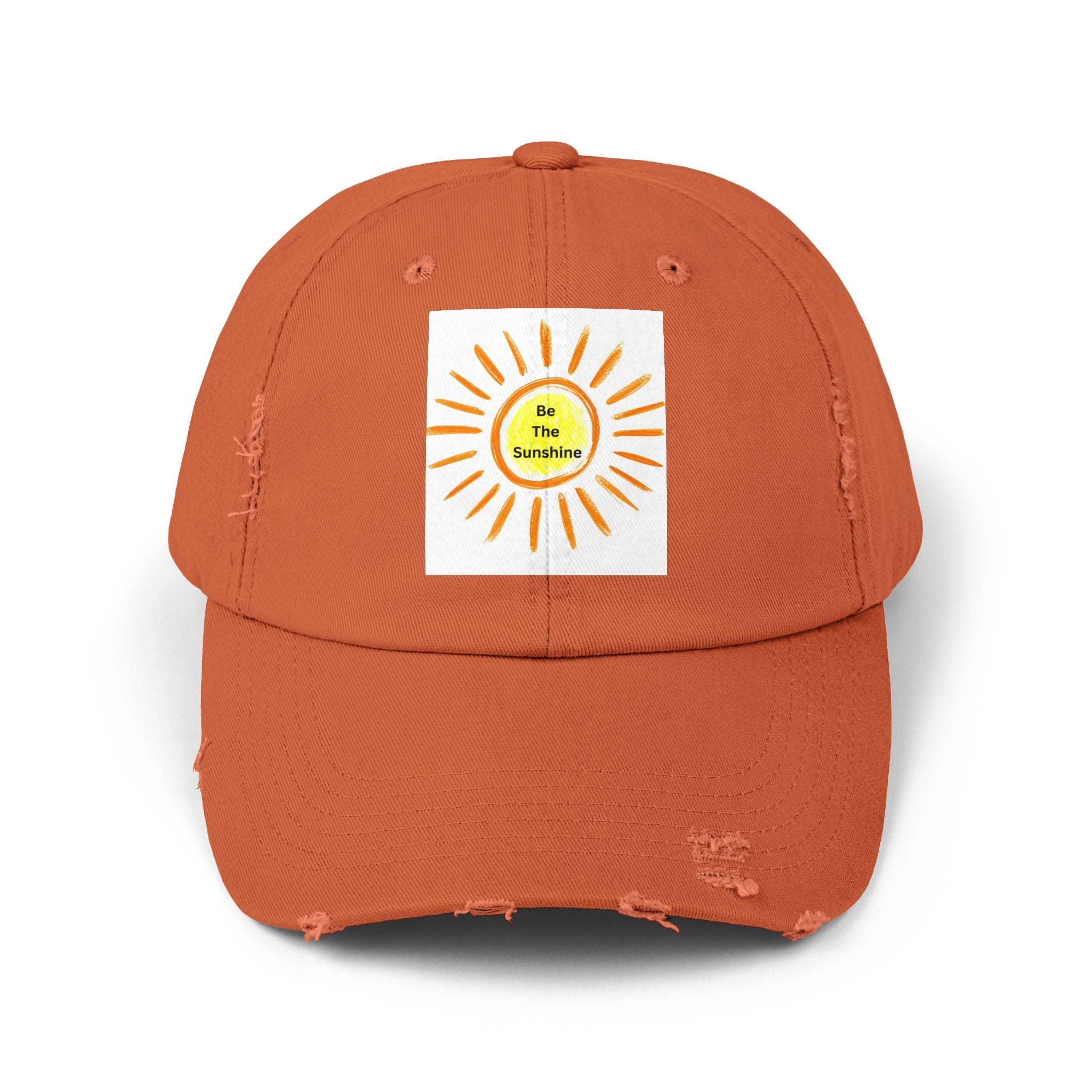 Be The Sunshine Unisex Distressed Cap