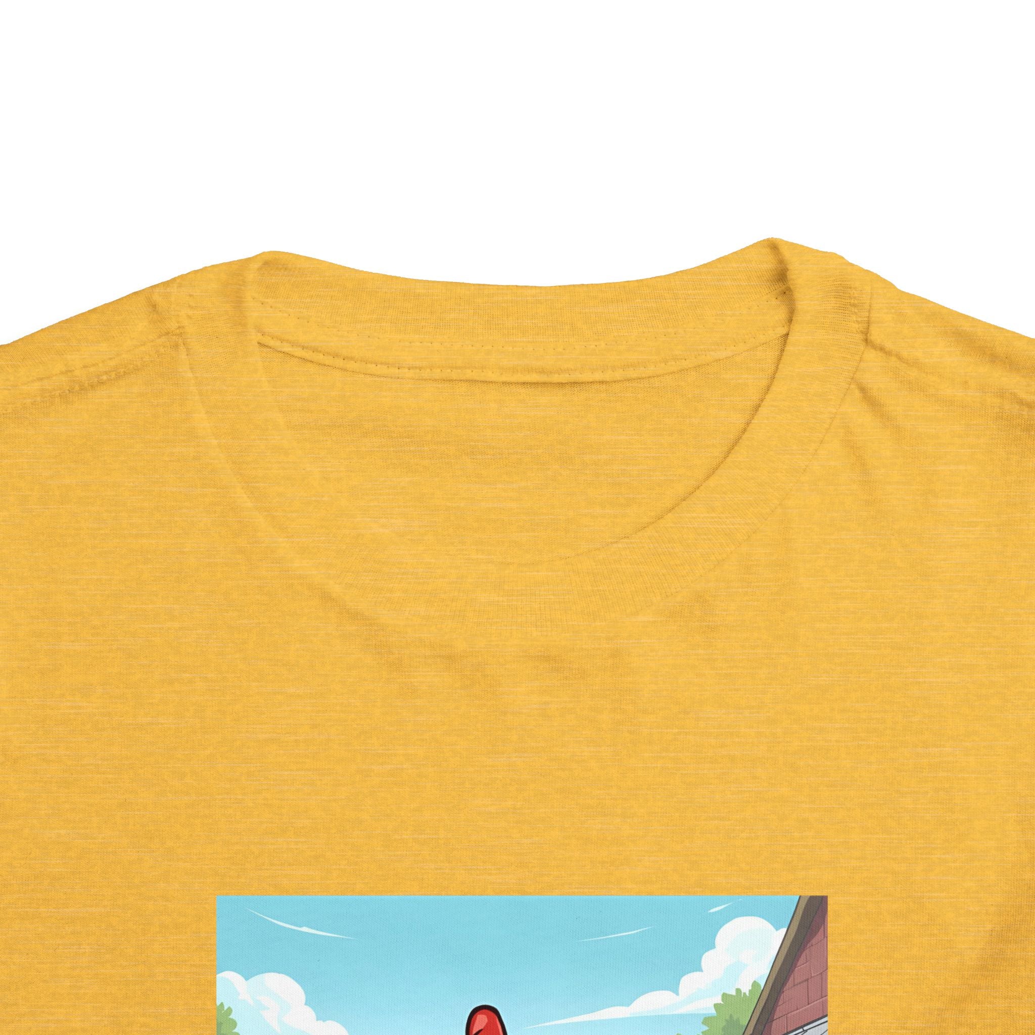 Chicken Funny Toddler Short Sleeve Tee