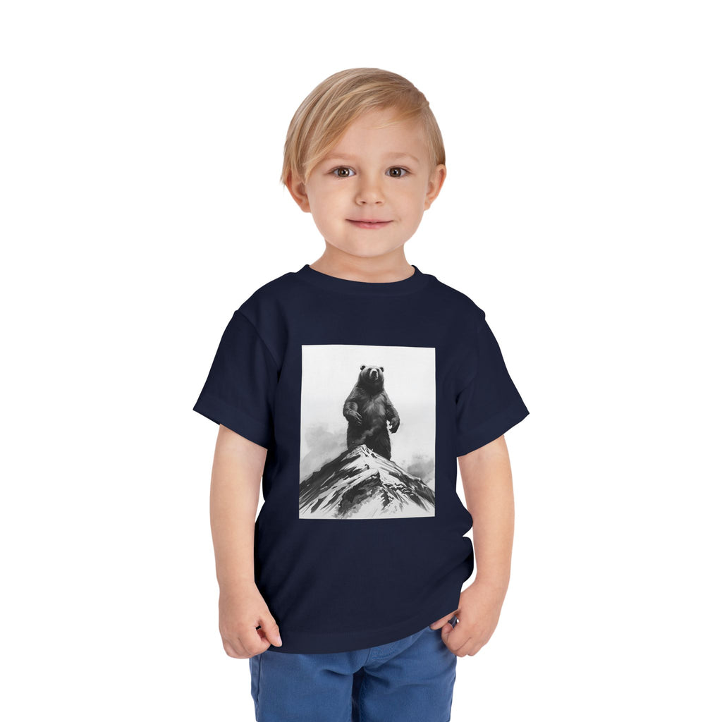 Bear Mountain Snow Toddler Short Sleeve Tee