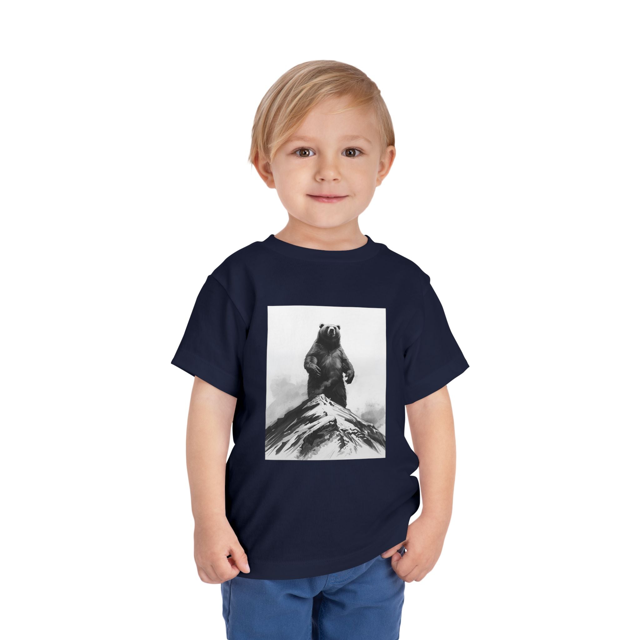 Bear Mountain Snow Toddler Short Sleeve Tee