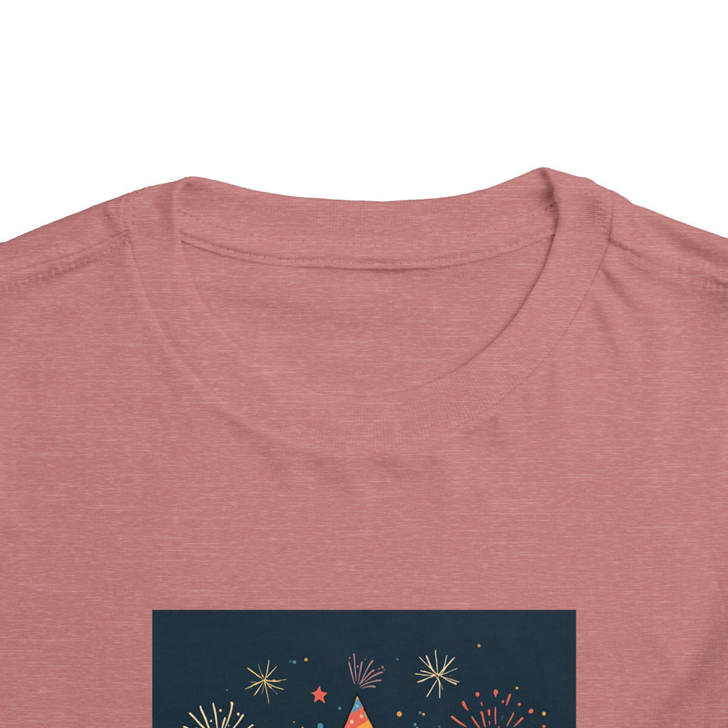 I Am A New Years Baby Toddler Short Sleeve Tee