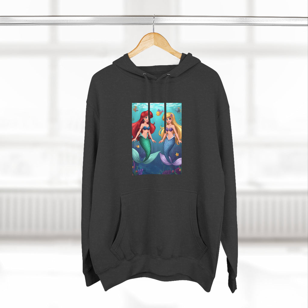 Mermaid Three-Panel Fleece Hoodie