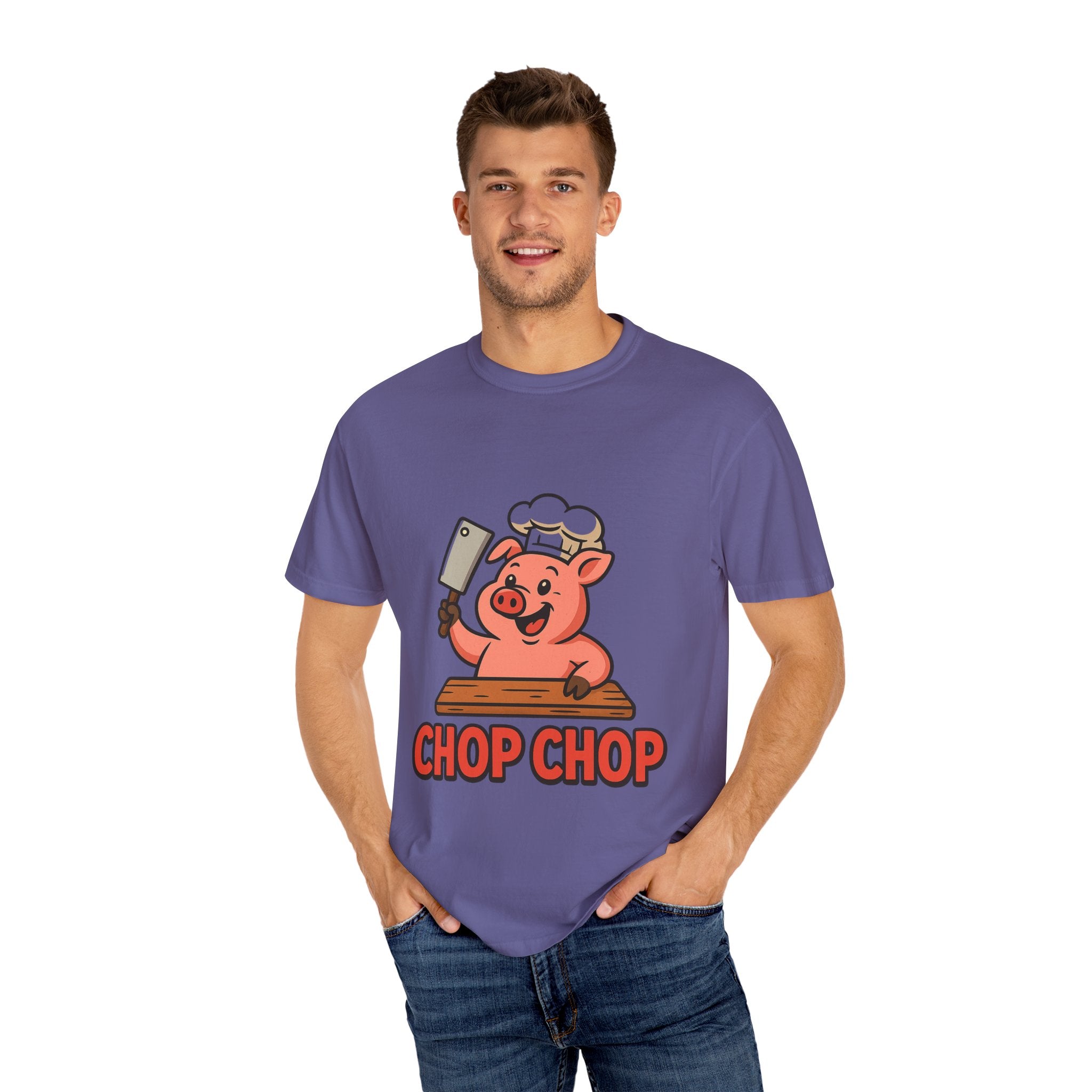 Funny Chef Pig T-shirt, Humorous Cooking Shirt, Gift for Food Lovers, BBQ Master Tee, Fun Kitchen Apparel