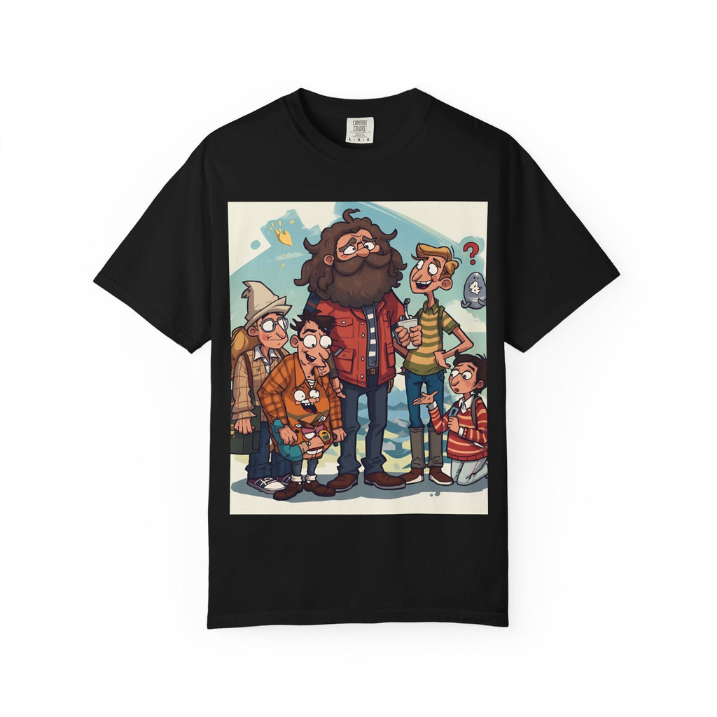 Cozy Family Fun Adventure Graphic Tee, Cool Casual T-shirt for Nature Lovers, Gift for Campers, Unisex Clothing for Fun Explorers