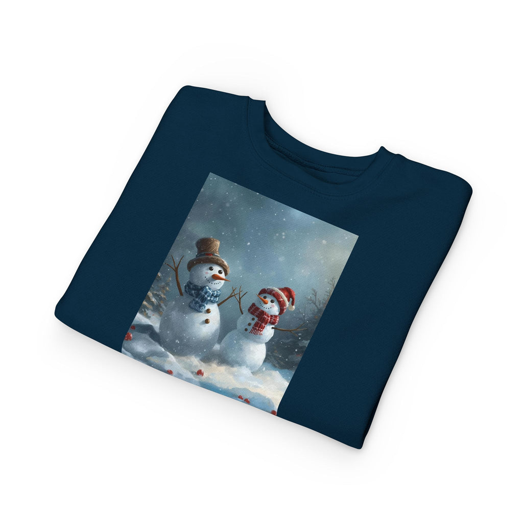 Christmas Snowman Toddler Sweatshirt