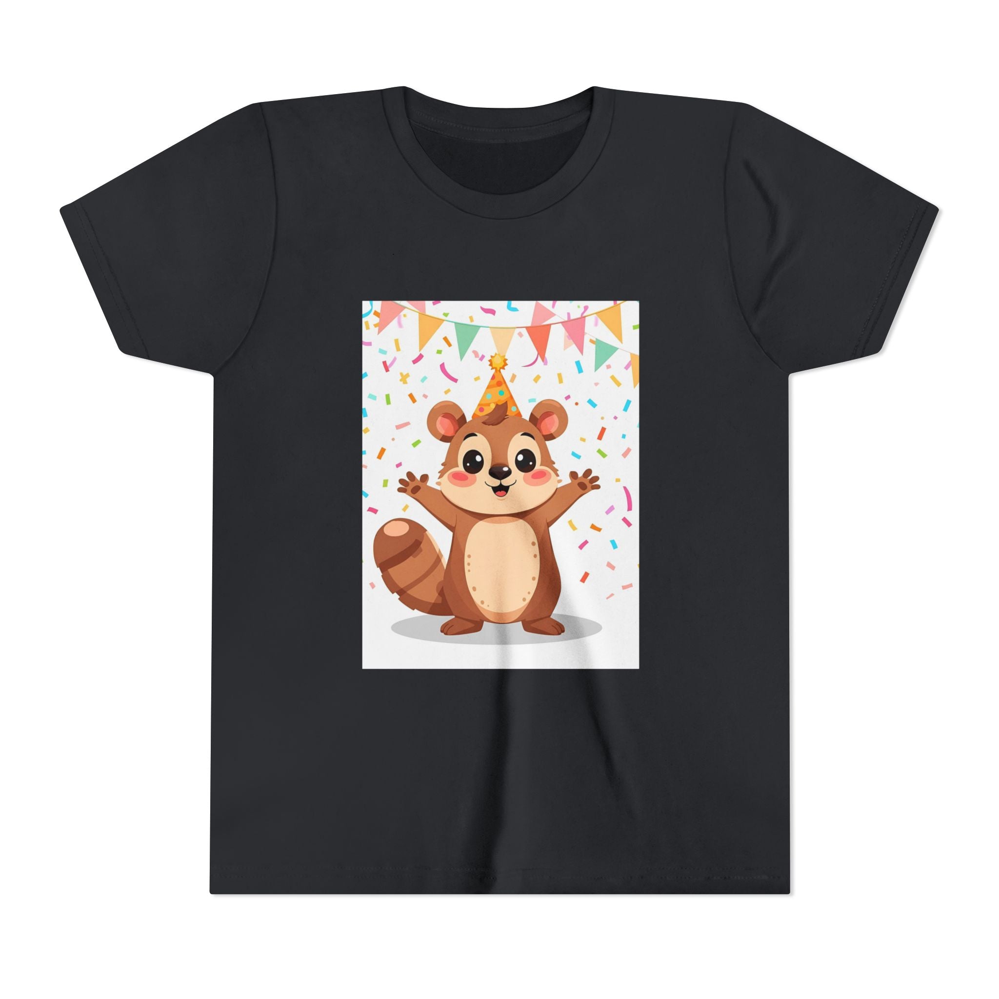 Squirl Birthday Youth Short Sleeve Tee