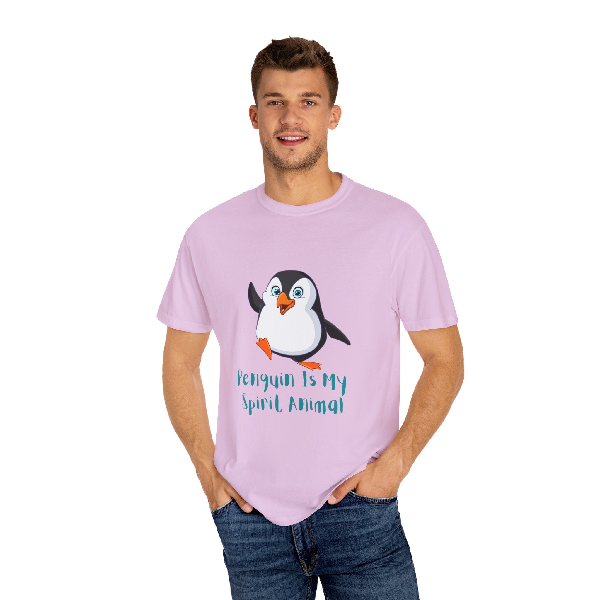 Penguin Spirit Animal Shirt, Unisex T-Shirt for Animal Lovers, Cute Gift for Birthdays, Christmas, Casual Wear, Fun & Quirky Fashion