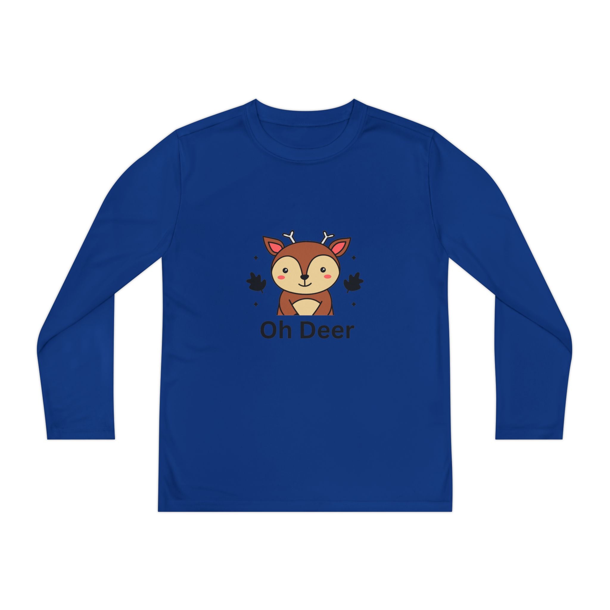 Oh Deer Youth Long Sleeve Competitor Tee