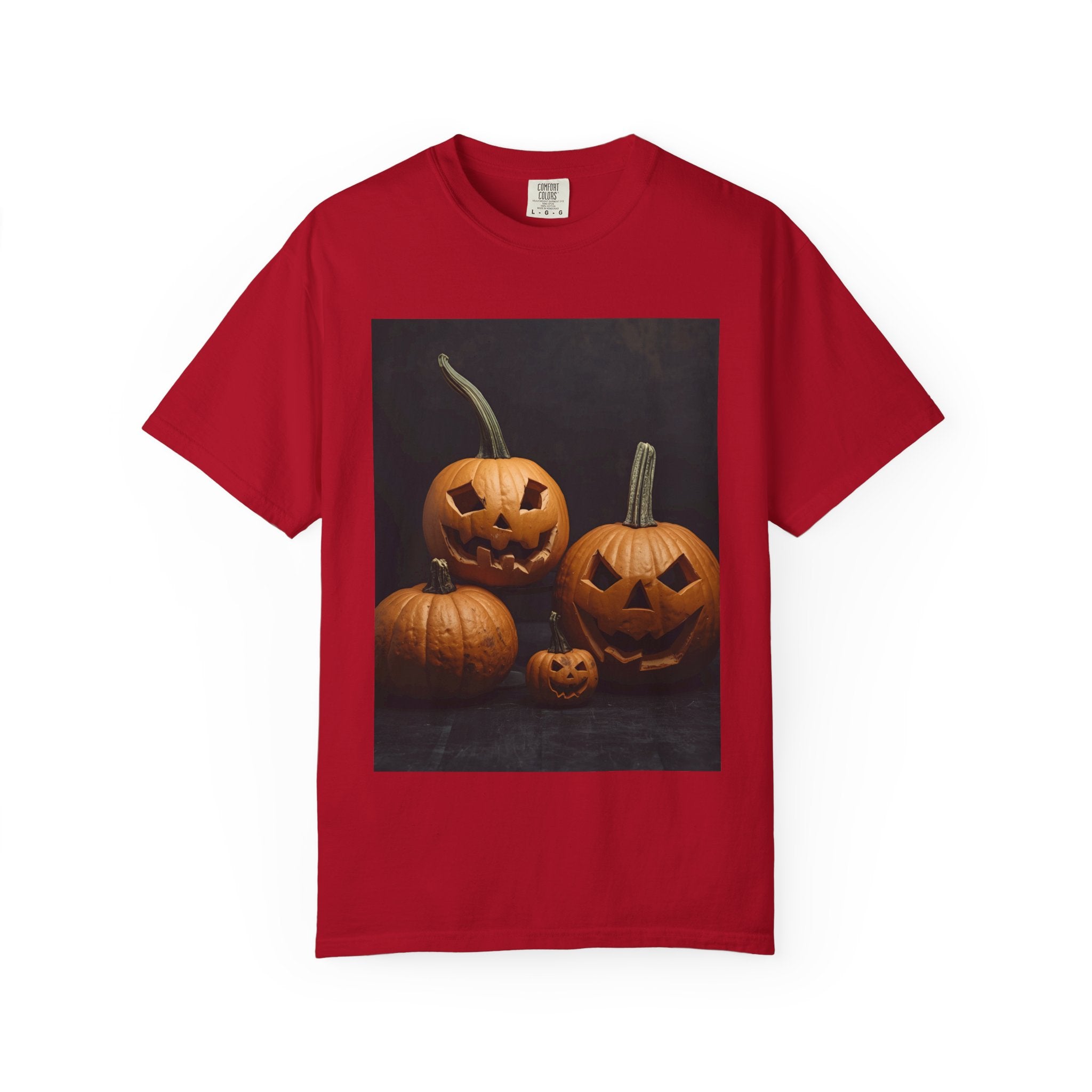 Halloween Pumpkin Graphic Tee, Unisex T-Shirt, Fall Fashion, Cozy Casual Wear, Spooky Season Apparel, Autumn Vibes