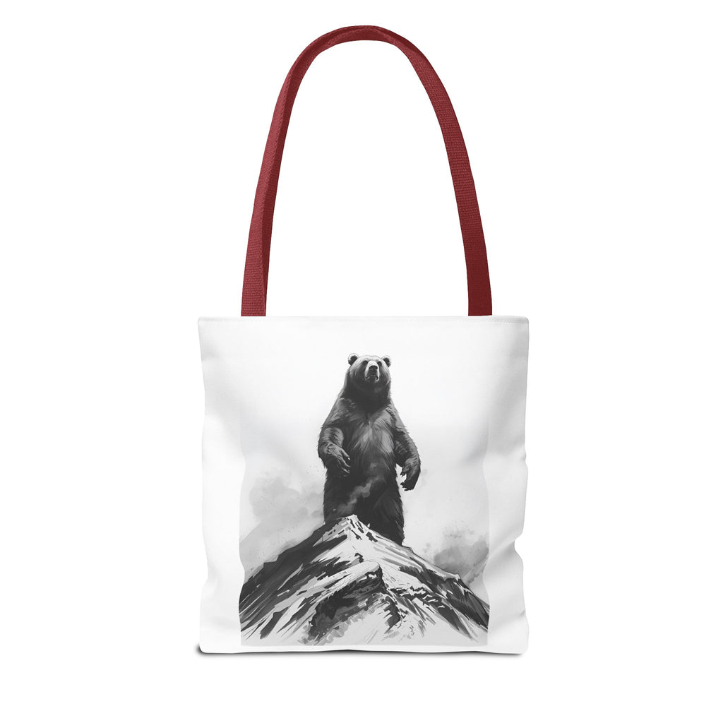 Bear Mountain Snow Tote Bag (AOP)
